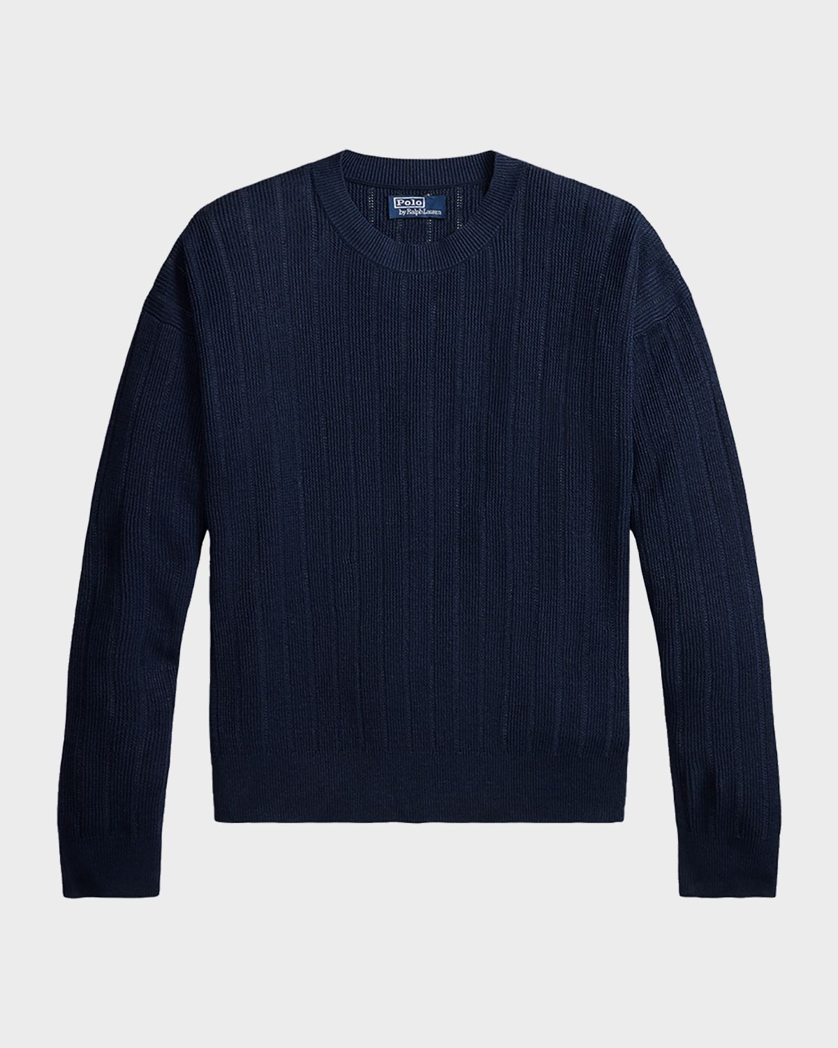 Polo Ralph Lauren Men 's Relaxed Fit Textured Linen Sweater - Women's Clothing