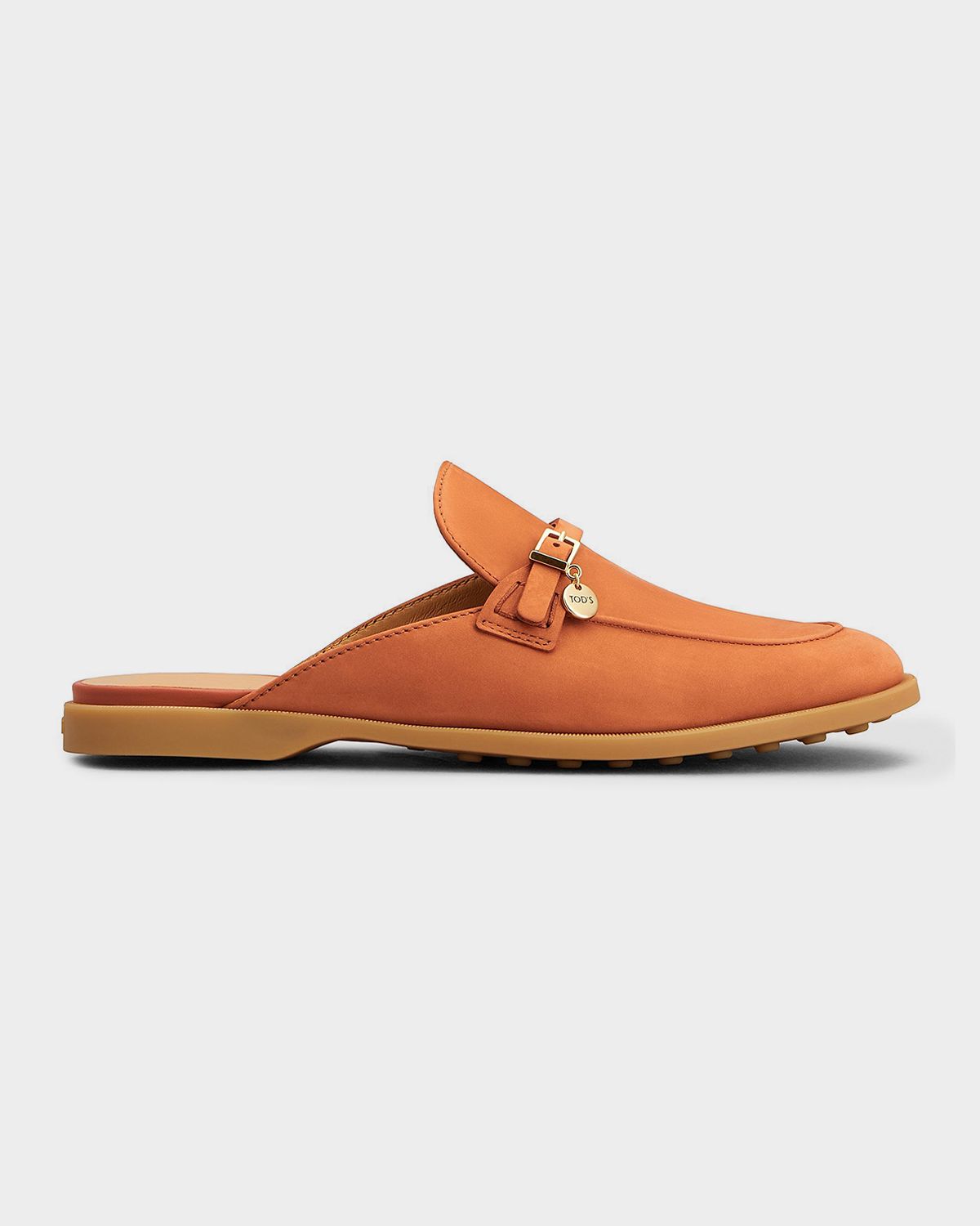 Tod 's Leather Round-Toe Mules