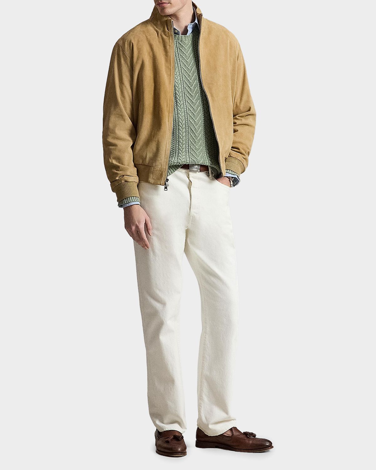 Polo Ralph Lauren Men 's The Charleton Suede Jacket