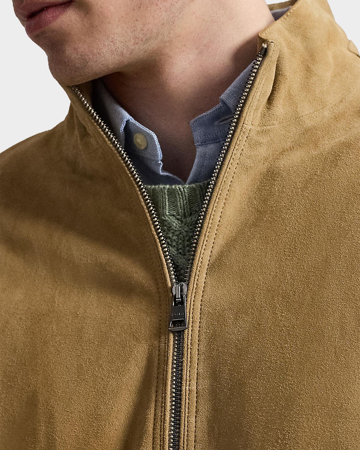 Polo Ralph Lauren Men 's The Charleton Suede Jacket | Thumbnail 5