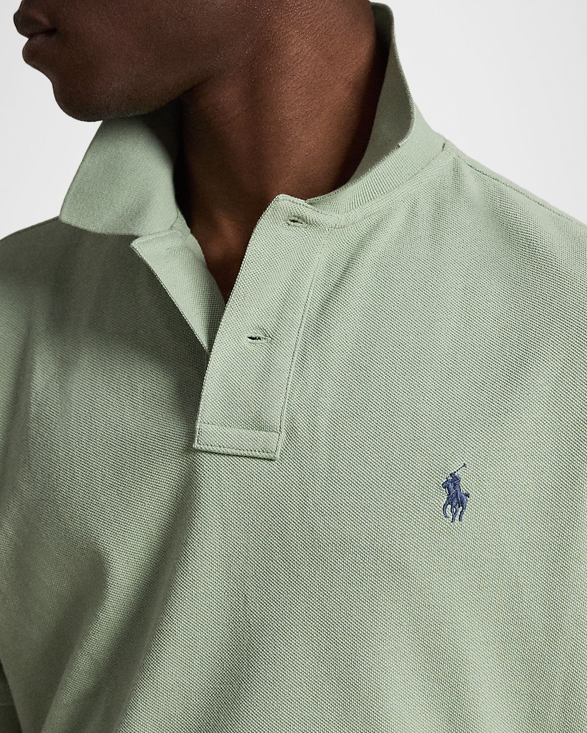 Polo Ralph Lauren Men 's Basic Mesh Cotton Polo Shirt | Thumbnail 5