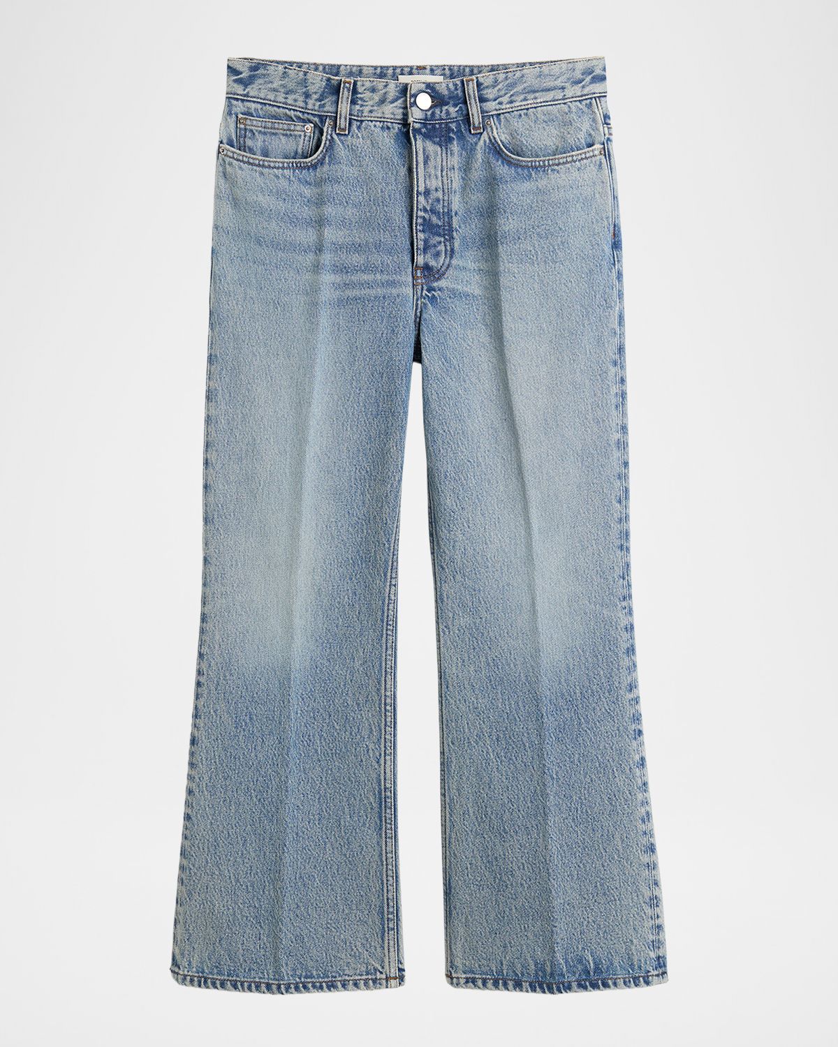 Toteme Kickflare Crop Denim Jeans | Thumbnail 3
