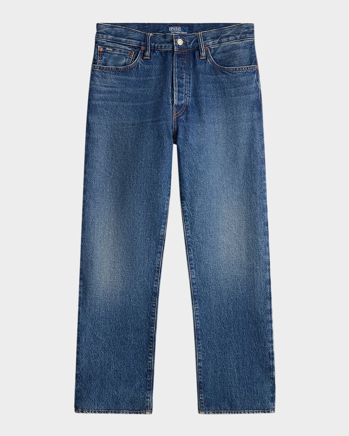 Polo Ralph Lauren Men 's Rigid Denim Straight-Leg Jeans - Women's Clothing