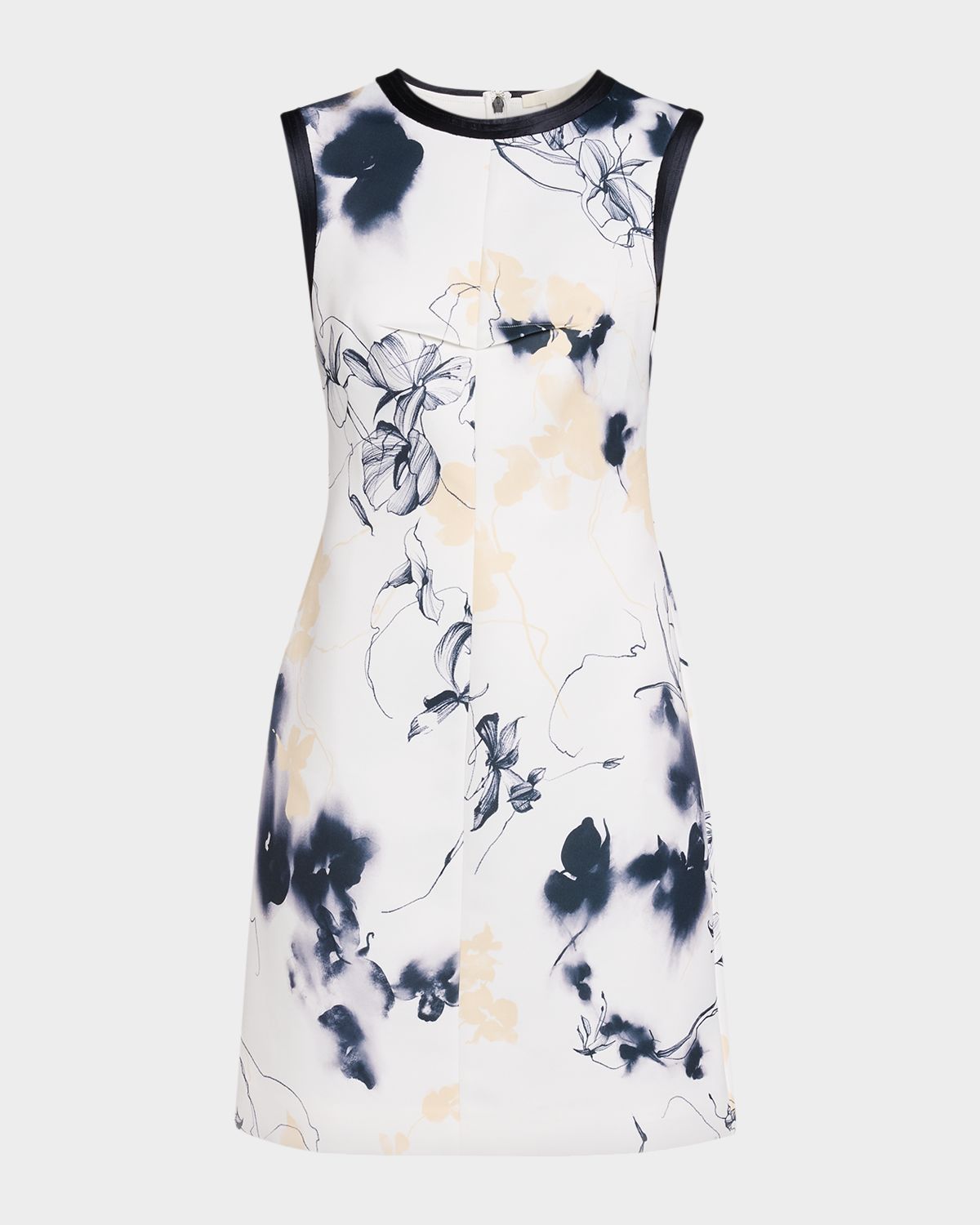 Jason Wu Collection Shadow Floral Mini Dress