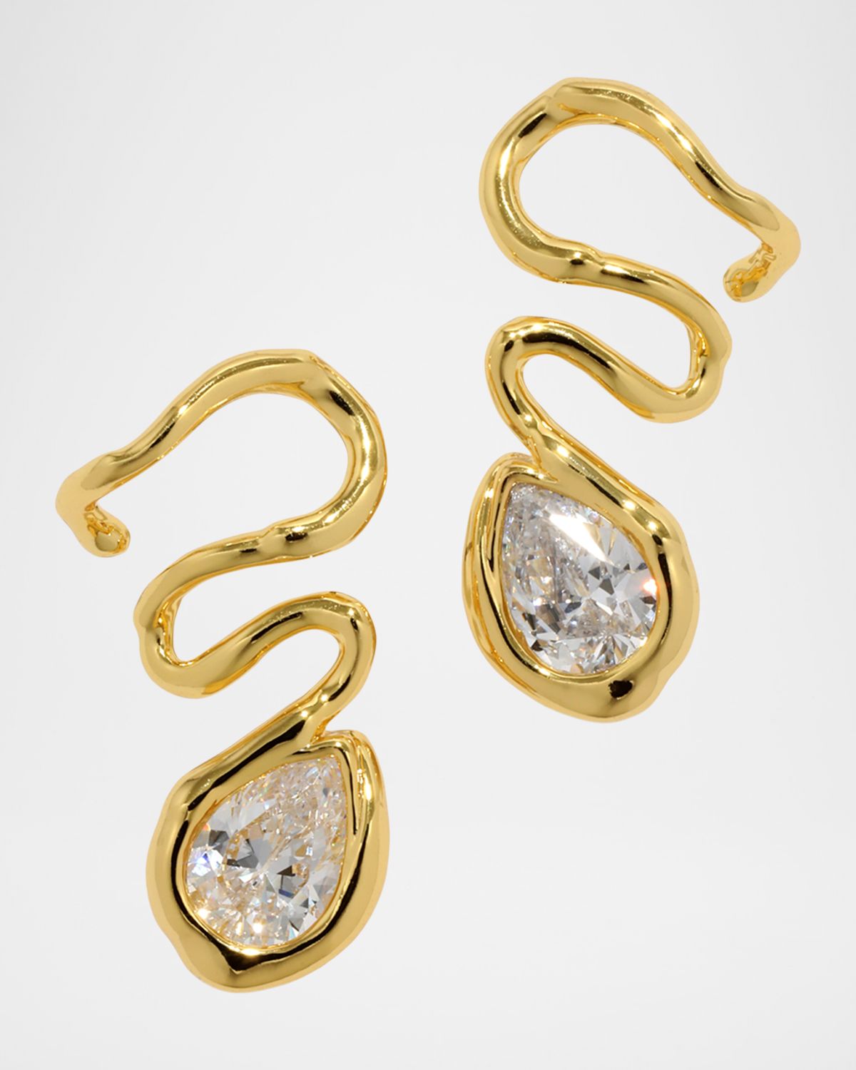 Alexis Bittar Asterales Floating Vine Post Earrings