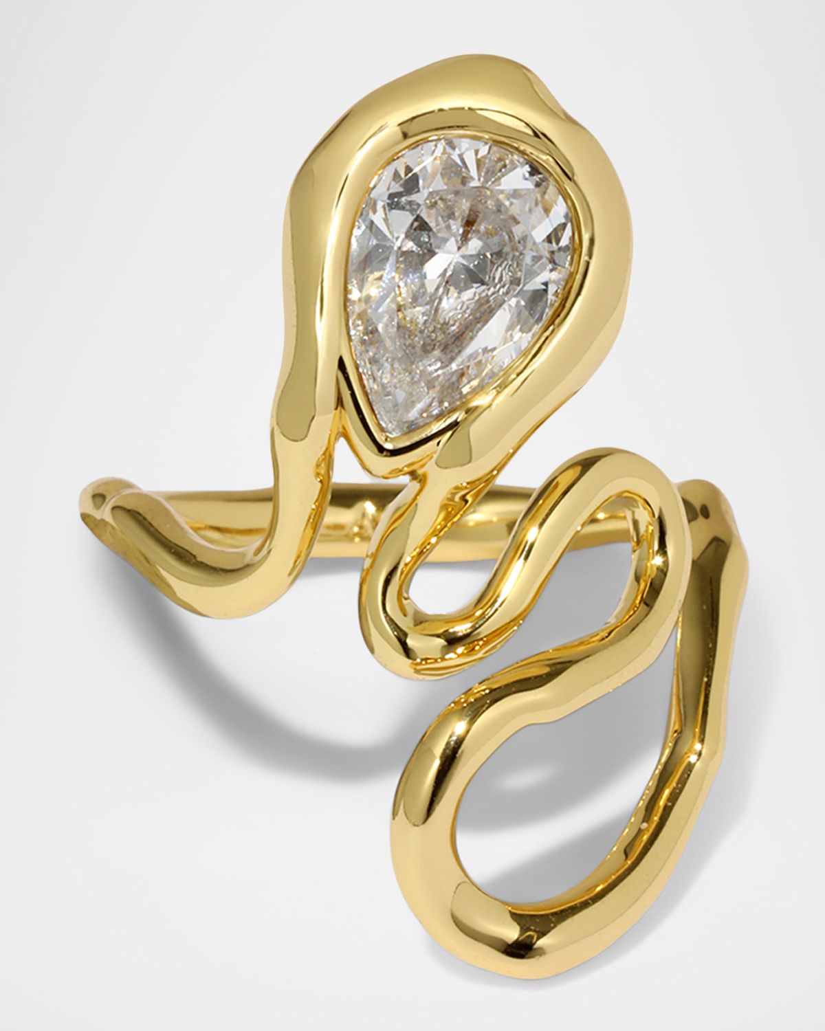 Alexis Bittar Asterales Floating Vine Ring, Size 8