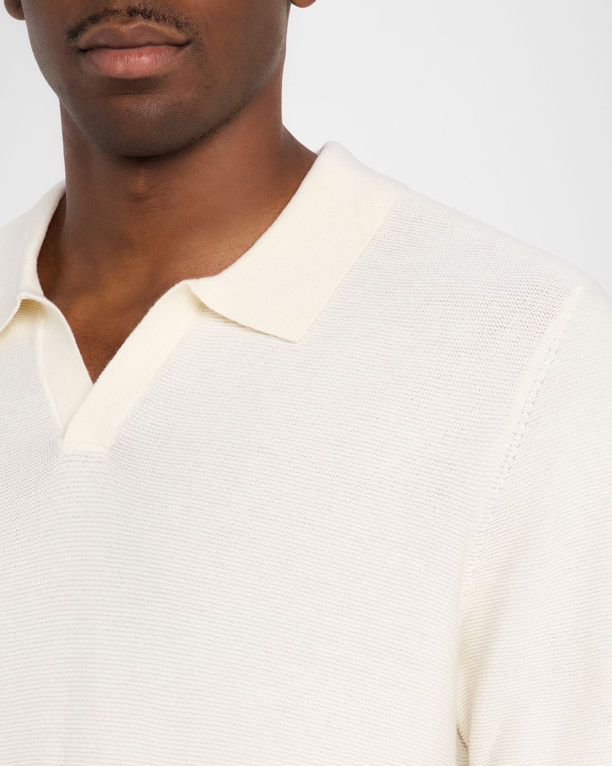 Rails Men 's Baker Cotton Knit Short-Sleeve Polo Sweater | Thumbnail 5 Rails Men 's Baker Cotton Knit Short-Sleeve Polo Sweater | Thumbnail 5