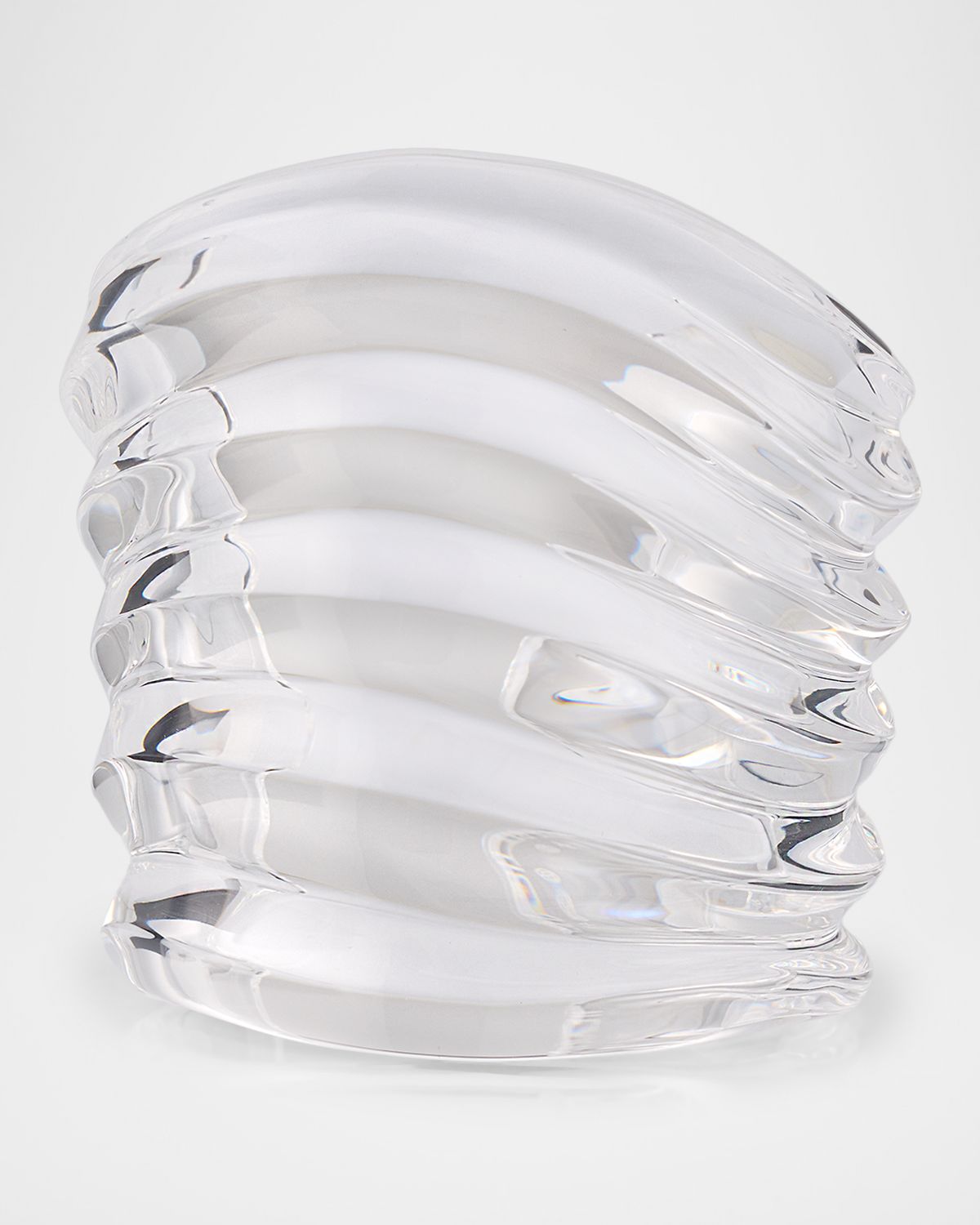 Alexis Bittar Liquid Lucite Wide Ripple Cuff Bracelet