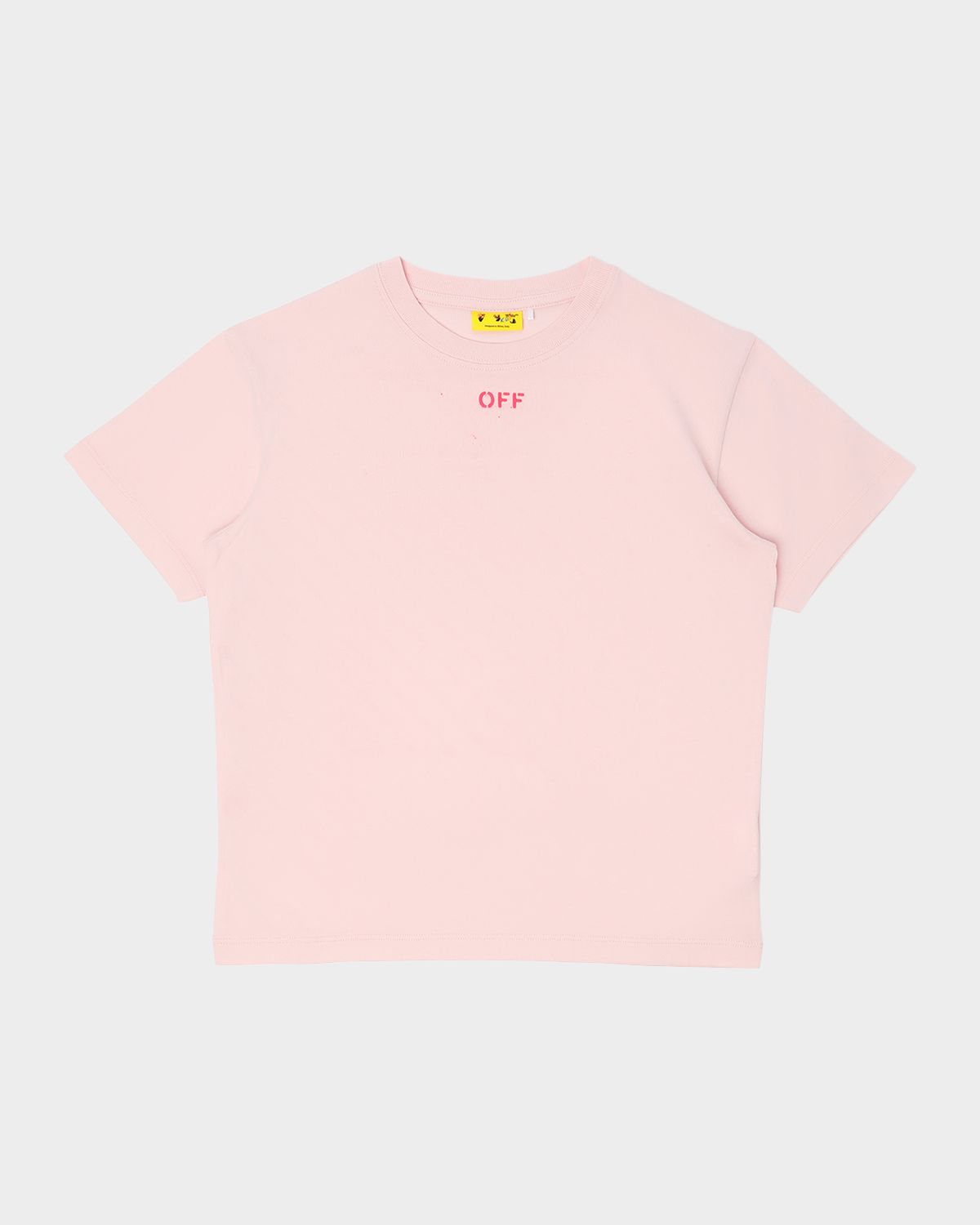 Off-White Girl 's Off Diag T-Shirt, Size 4-12