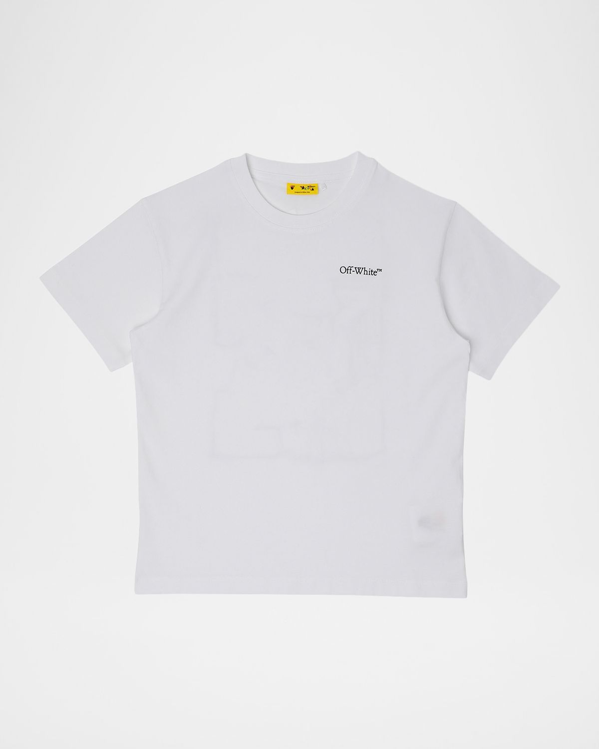 Off-White Boy 's Arrow Acrylic Logo T-Shirt, Size 4-12