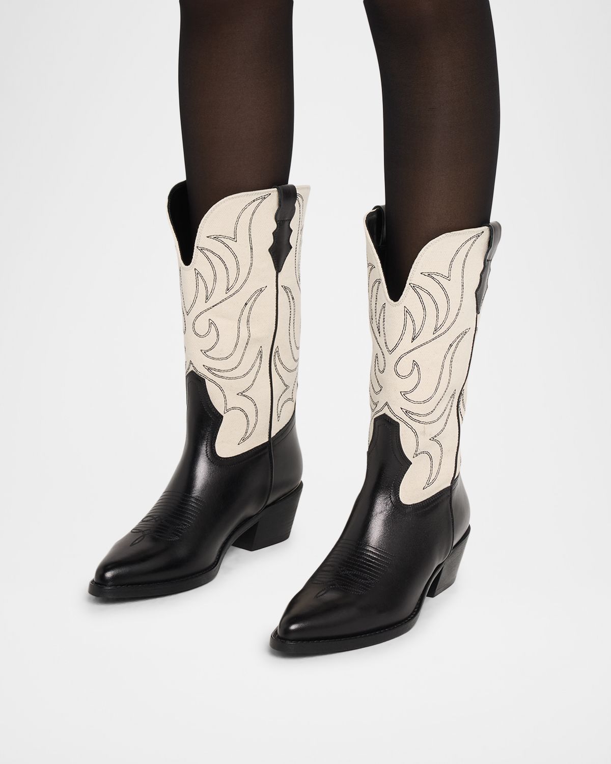 Partlow Rowan Mid-Calf Cowboy Boots