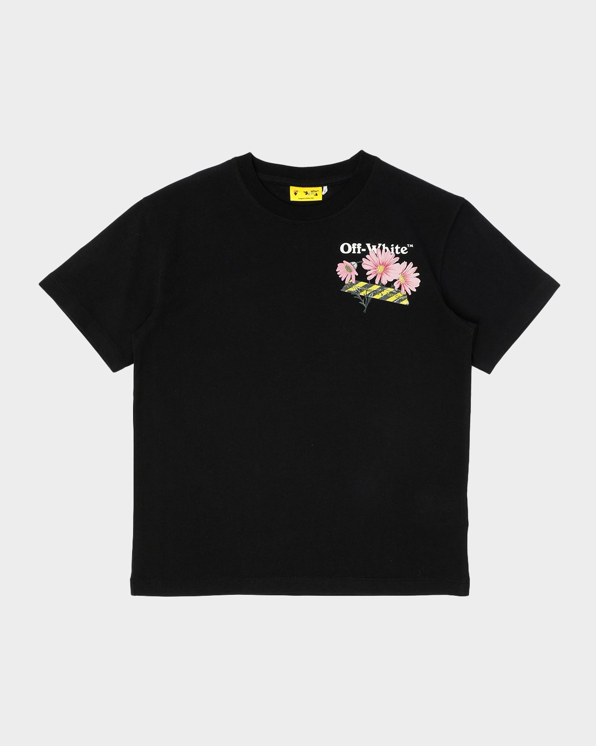 Off-White Girl 's Daisy Tape Tee, Size