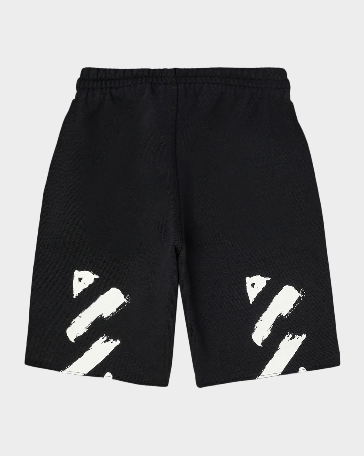 Off-White Boy 's Diagonal Paint Sweatshorts, Size