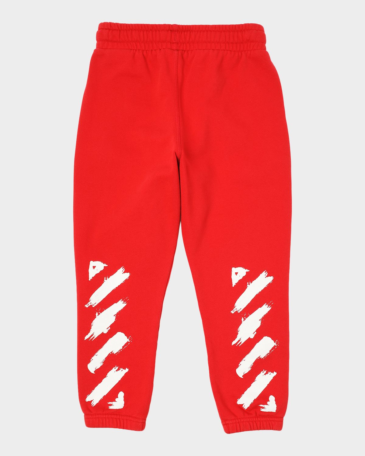 Off-White Boy 's Diagonal Paint Sweatpants, Size 4-