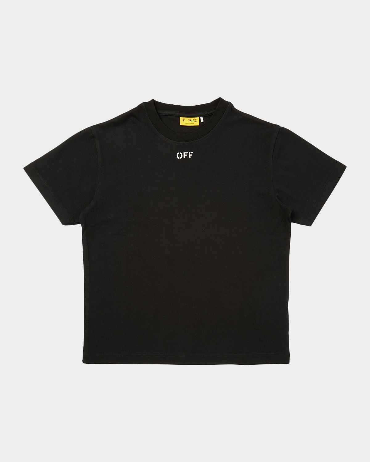 Off-White Boy 's Arrow Paint Logo T-Shirt, Size 4-12