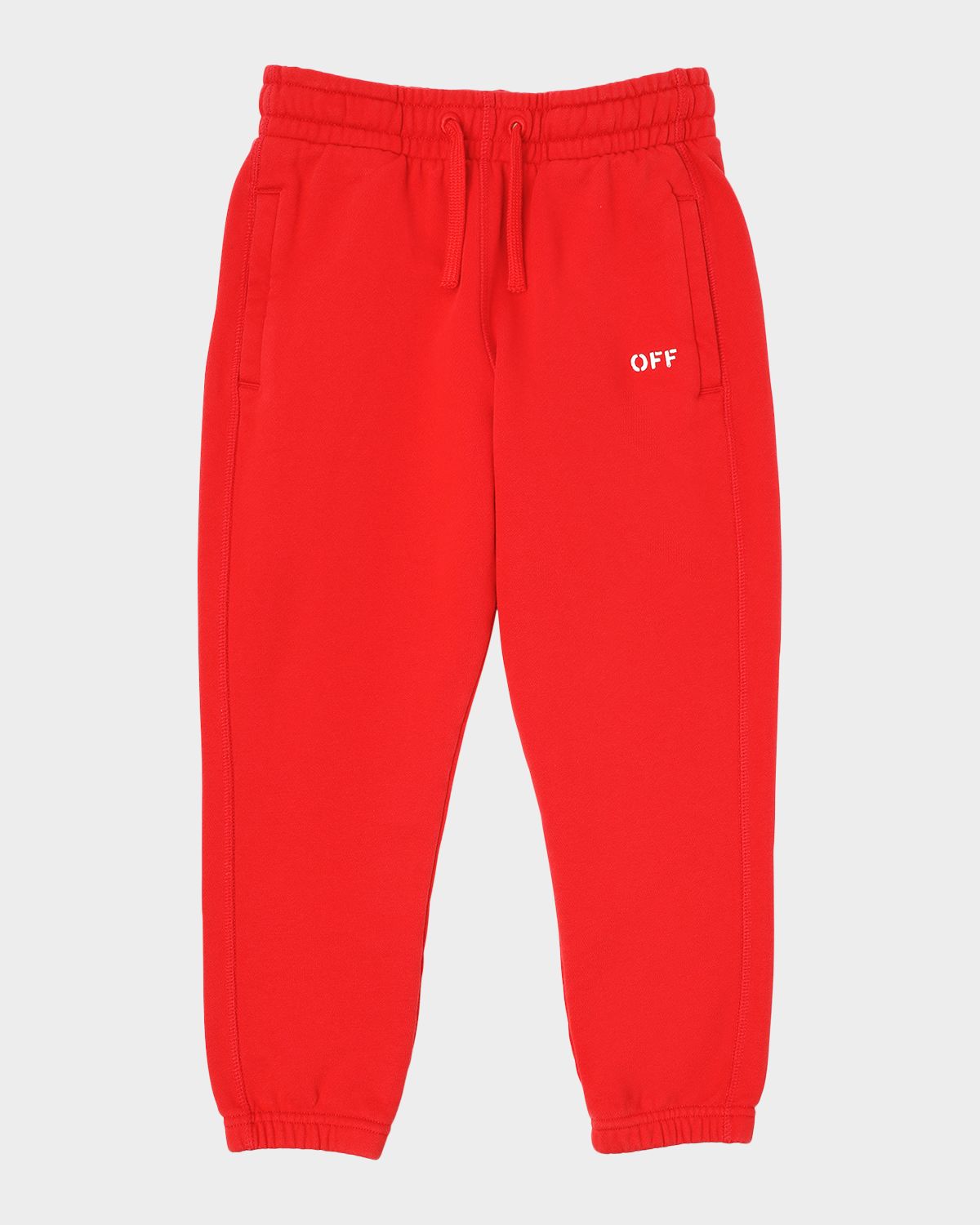 Off-White Boy 's Diagonal Paint Sweatpants, Size