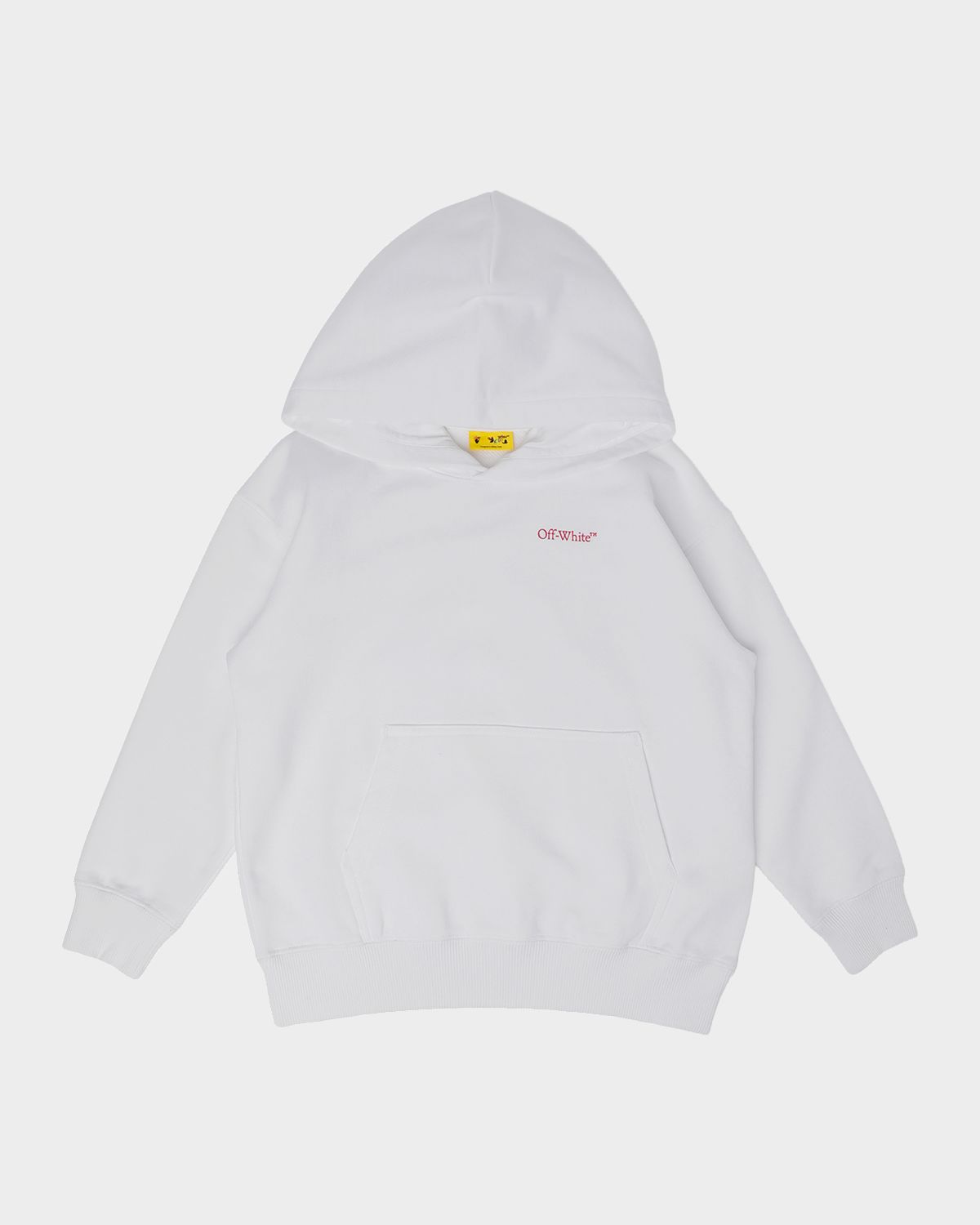 Off-White Girl 's Arrow Splat Logo Hoodie, Size 4-