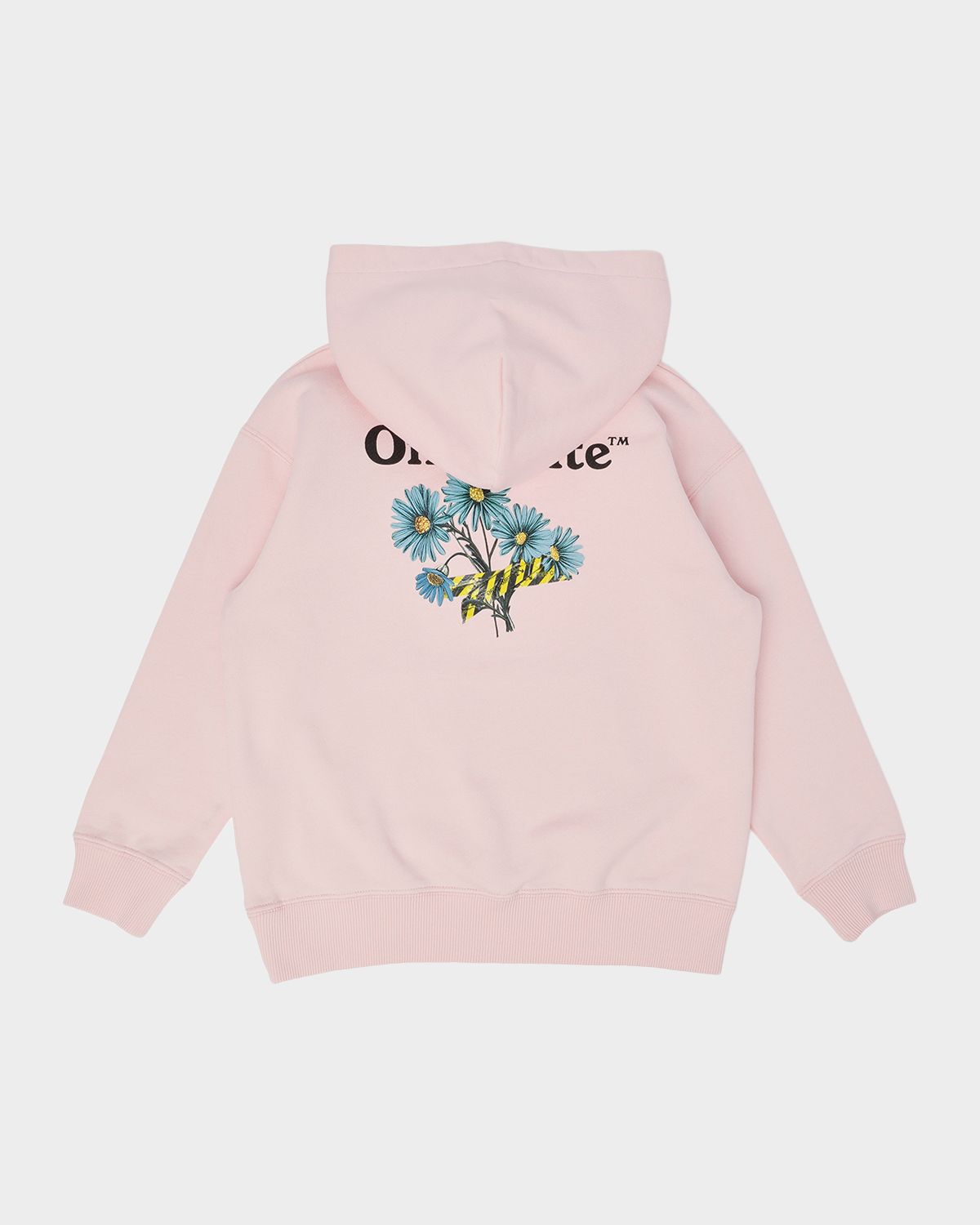 Off-White Girl 's Daisy Tape Hoodie, Size