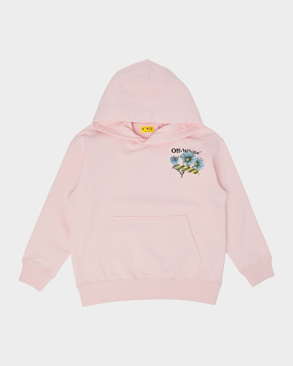 Off-White Girl 's Daisy Tape Hoodie, Size