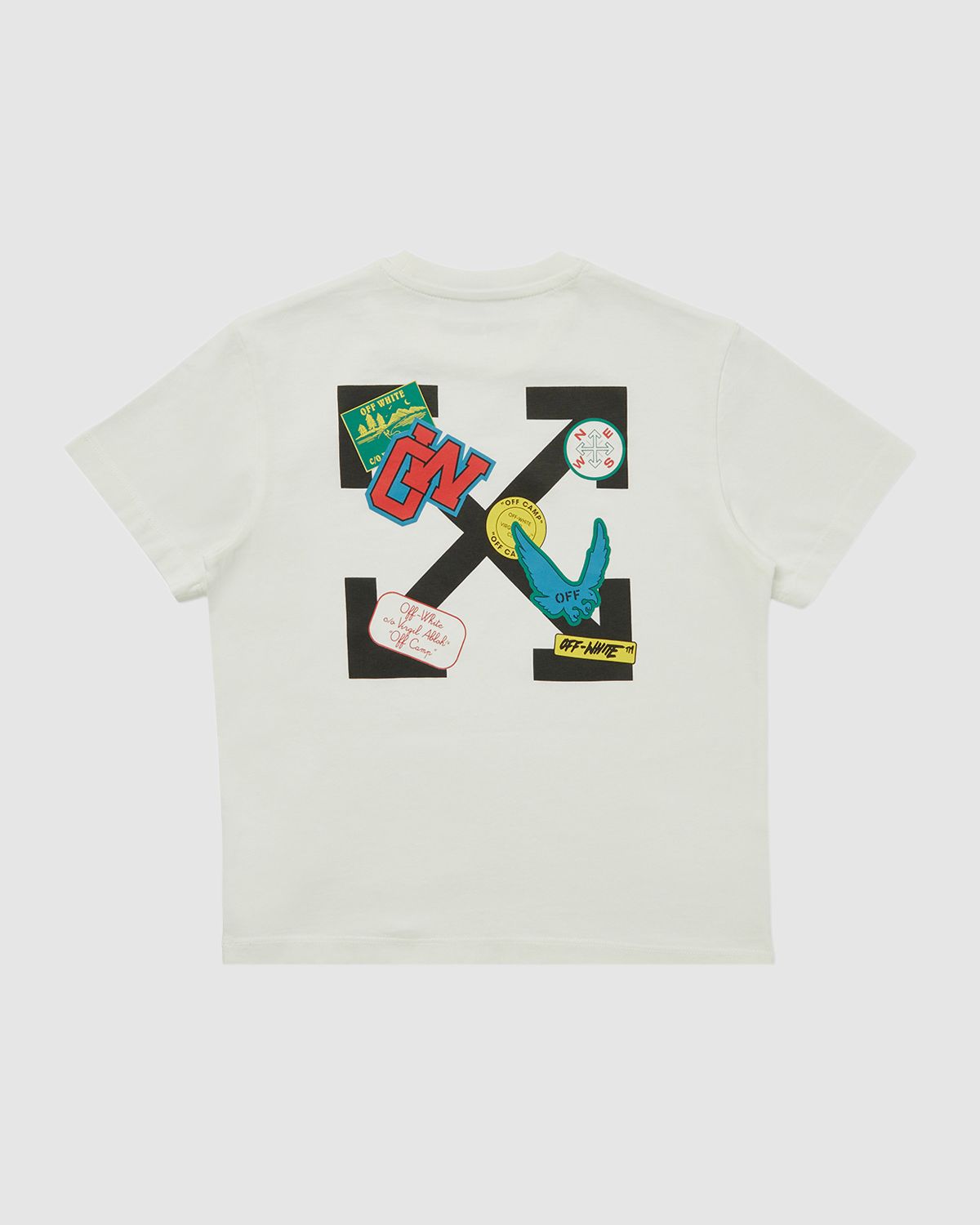 Off-White Boy 's Arrow Patch Logo T-Shirt, Size 4-12