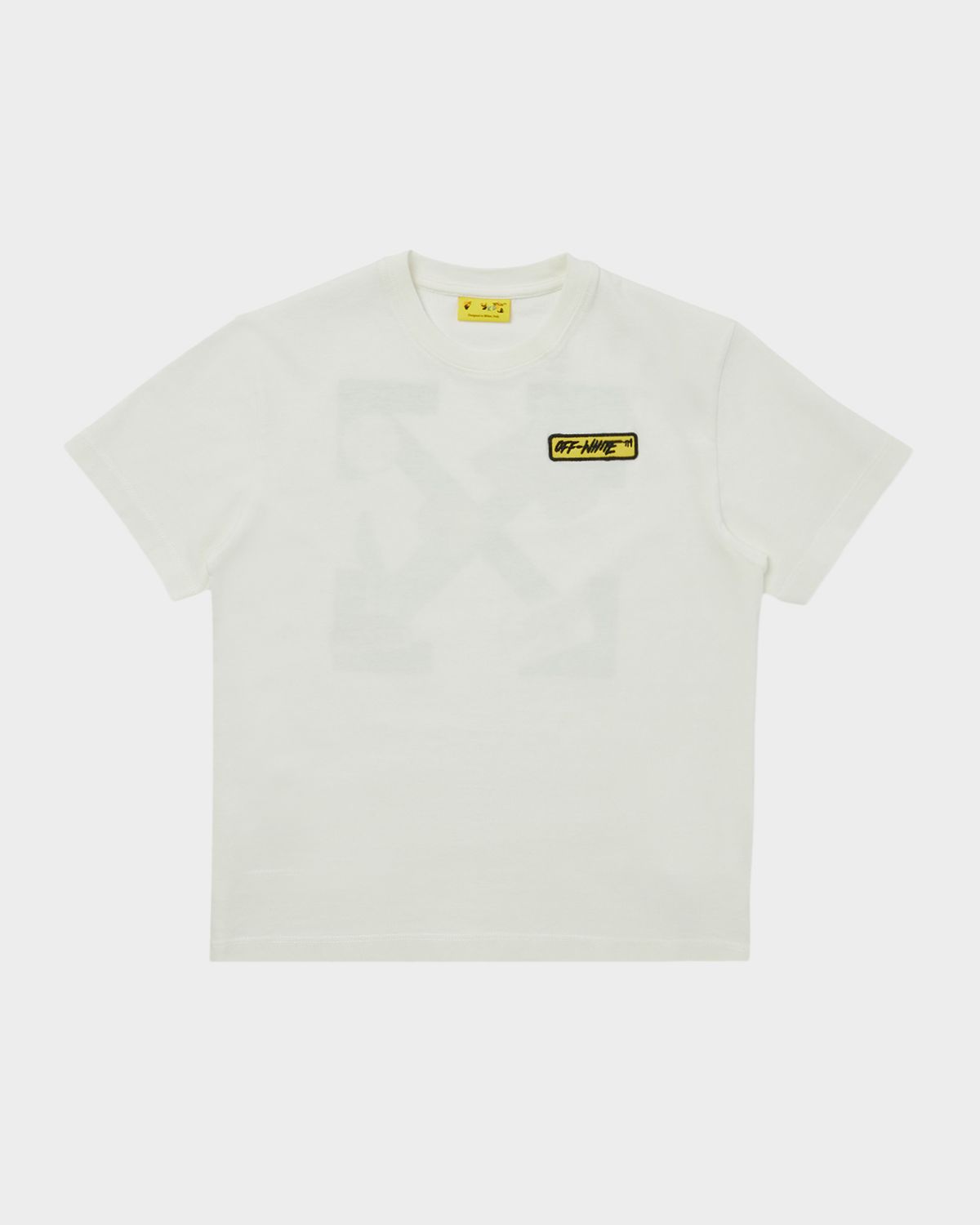 Off-White Boy 's Arrow Patch Logo T-Shirt, Size 4-12