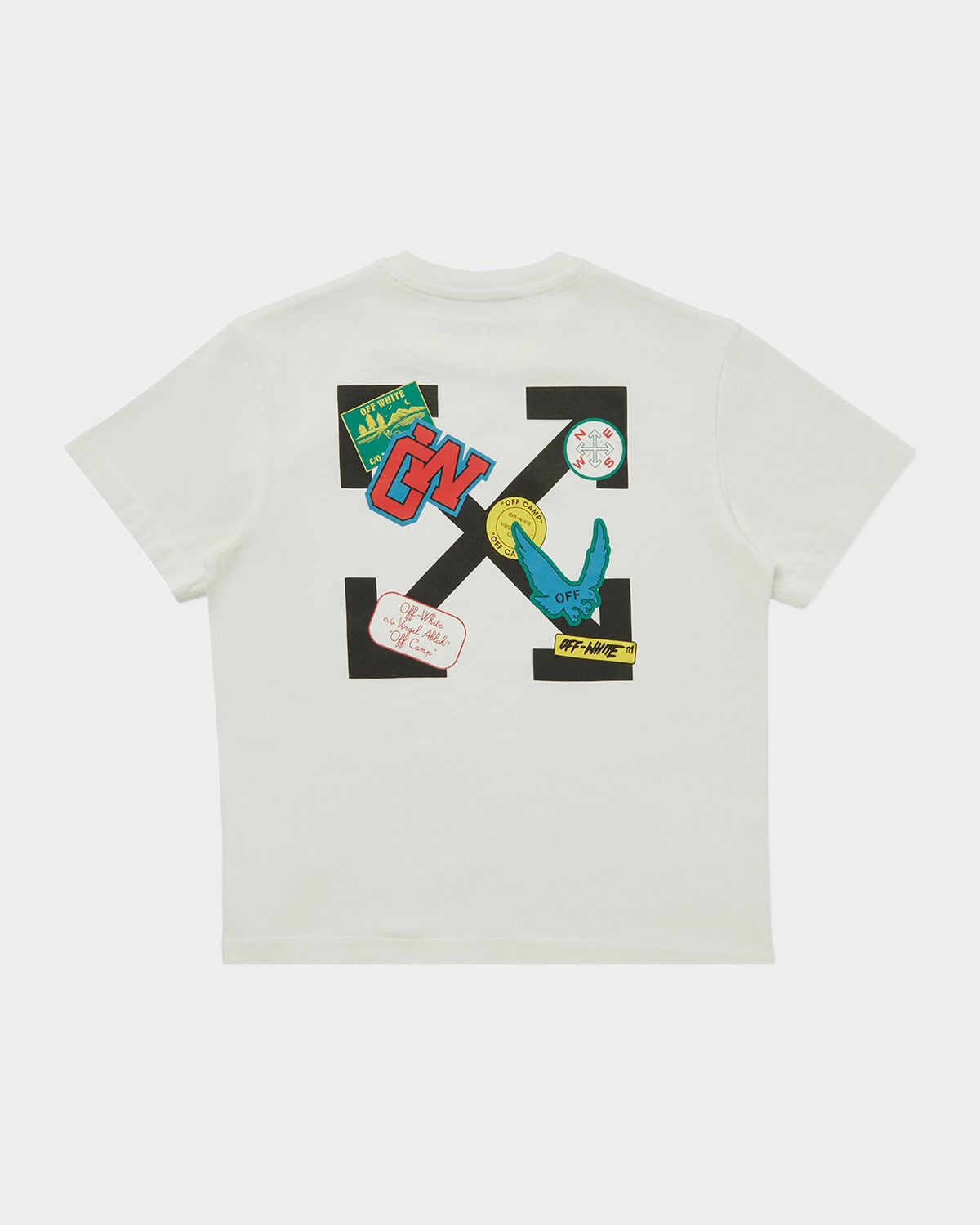 Off-White Boy 's Arrow Patch Logo T-Shirt, Size
