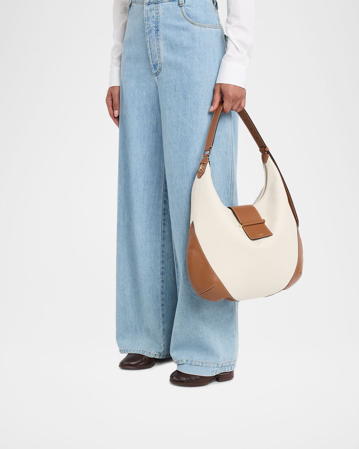 Jimmy Choo Bar Canvas Hobo Bag | Thumbnail 6