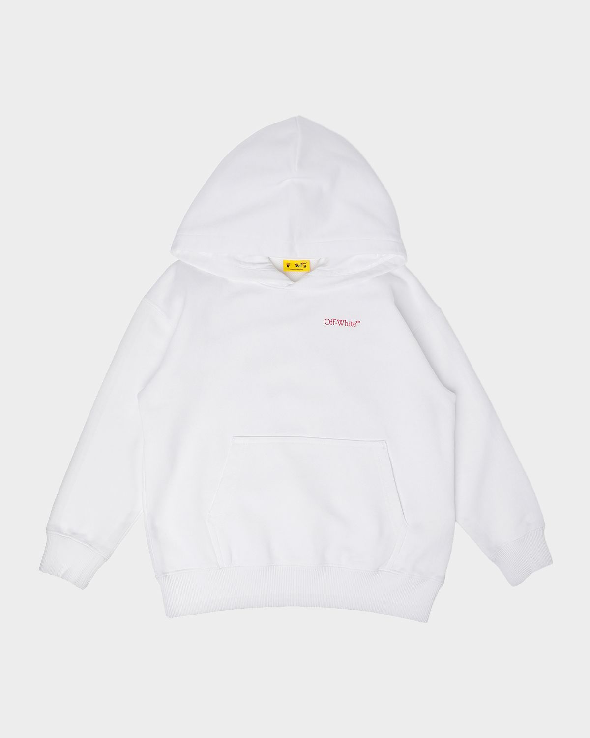 Off-White Girl 's Arrow Splat Logo Hoodie, Size