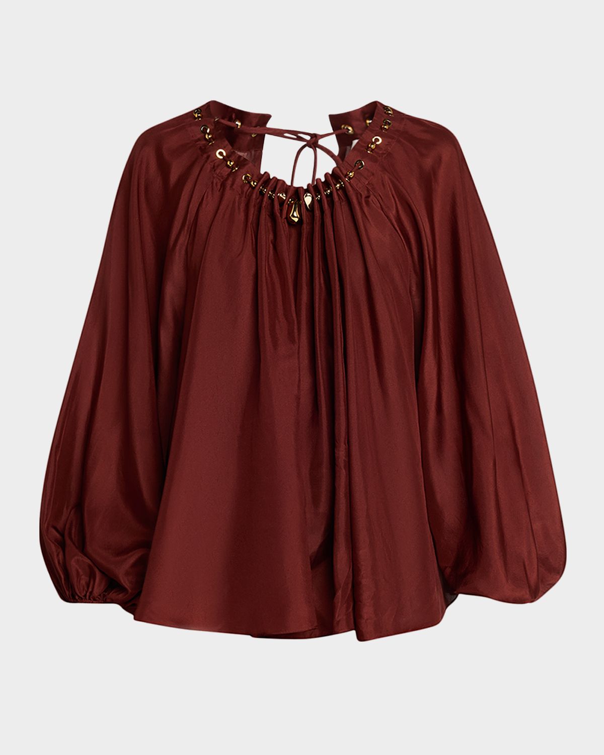 Zimmermann Aster Gathered Bead Blouse | Thumbnail 5 Zimmermann Aster Gathered Bead Blouse | Thumbnail 5