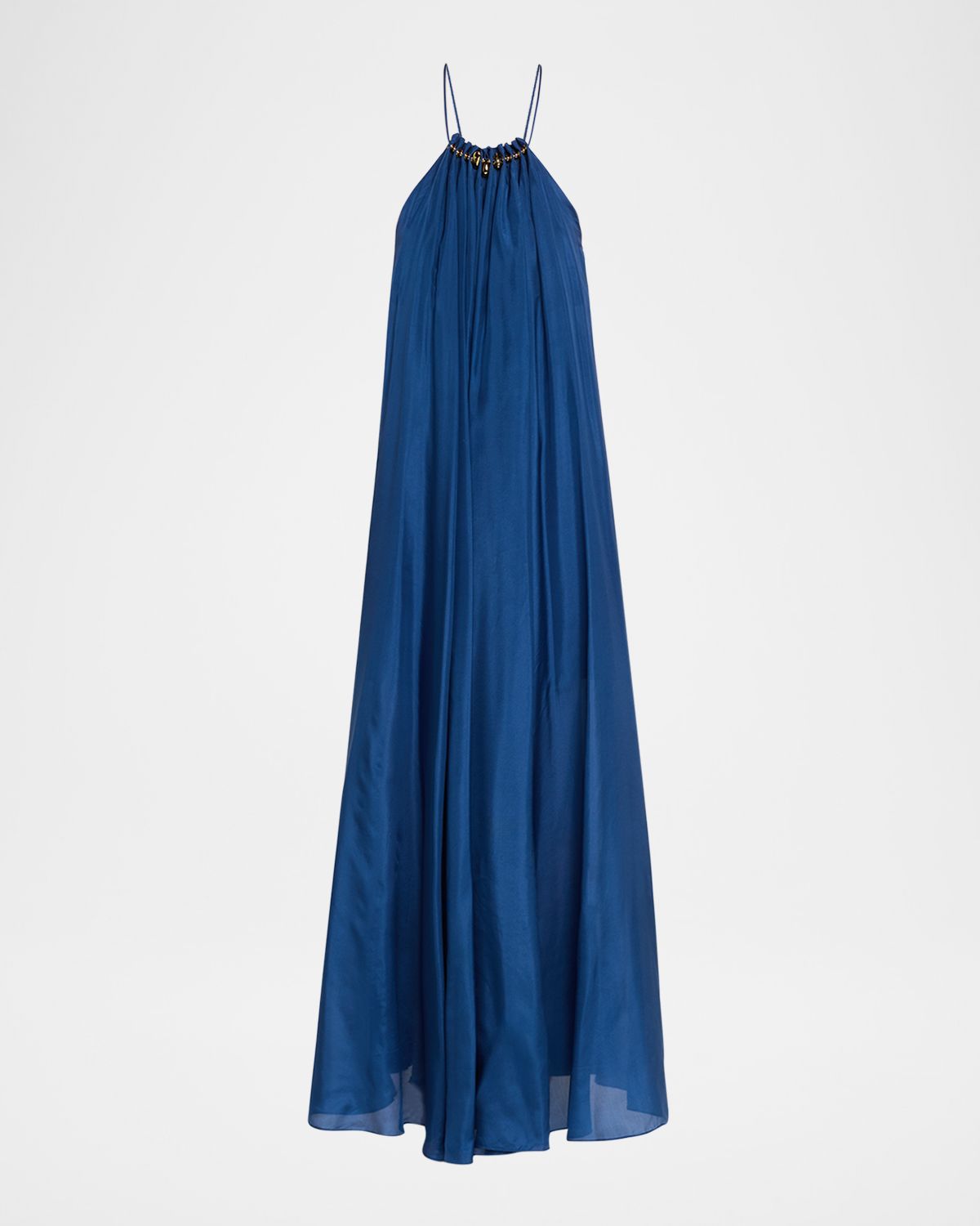 Zimmermann Aster Gathered Bead Maxi Dress