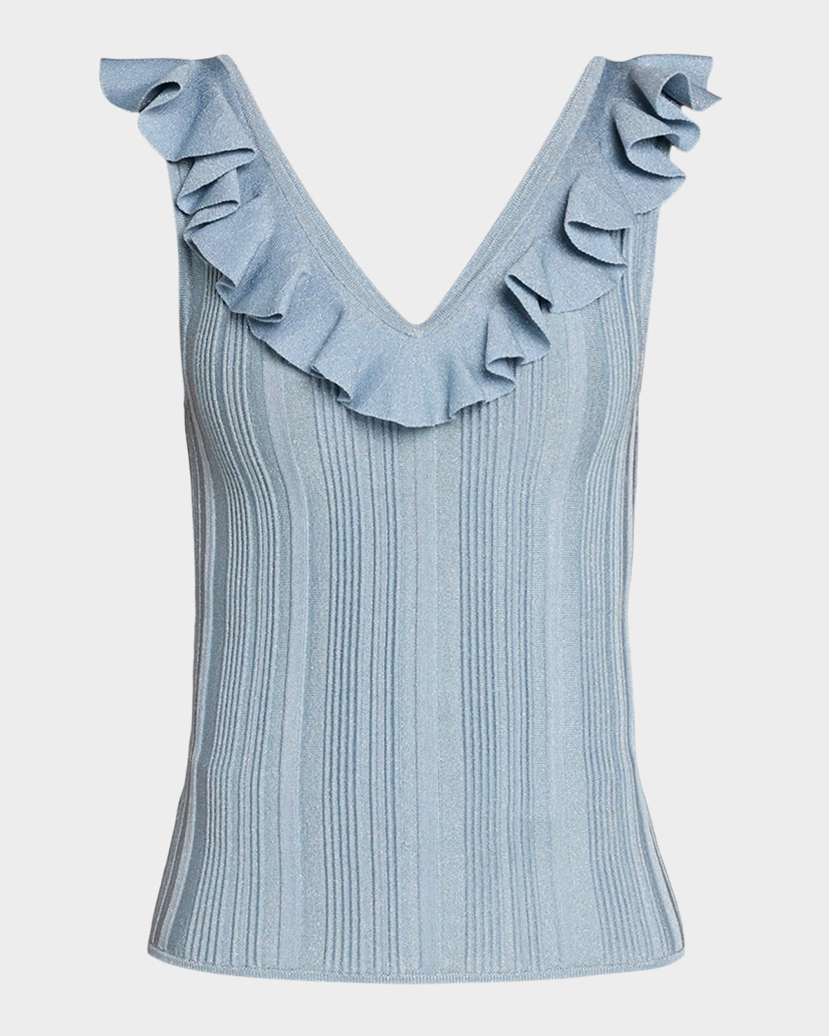 Zimmermann Aster Metallic Frill Top | Thumbnail 6 Zimmermann Aster Metallic Frill Top | Thumbnail 6