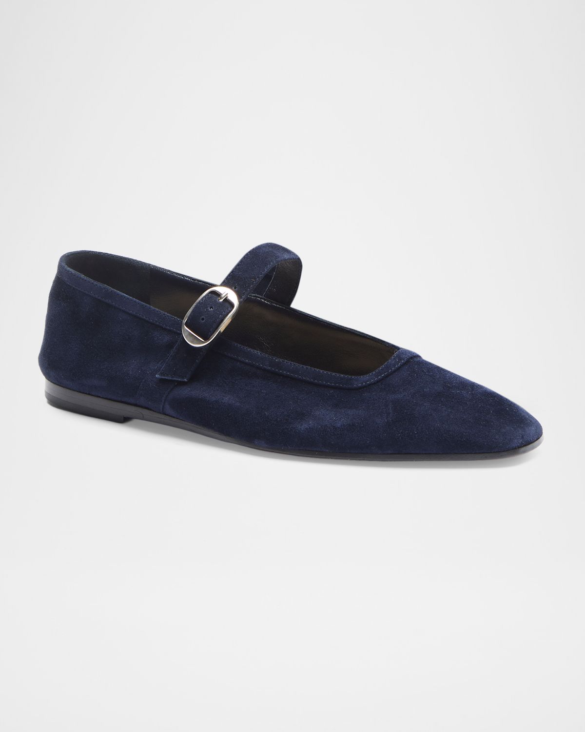 Le Monde Beryl Suede Mary Jane Ballerina Flats