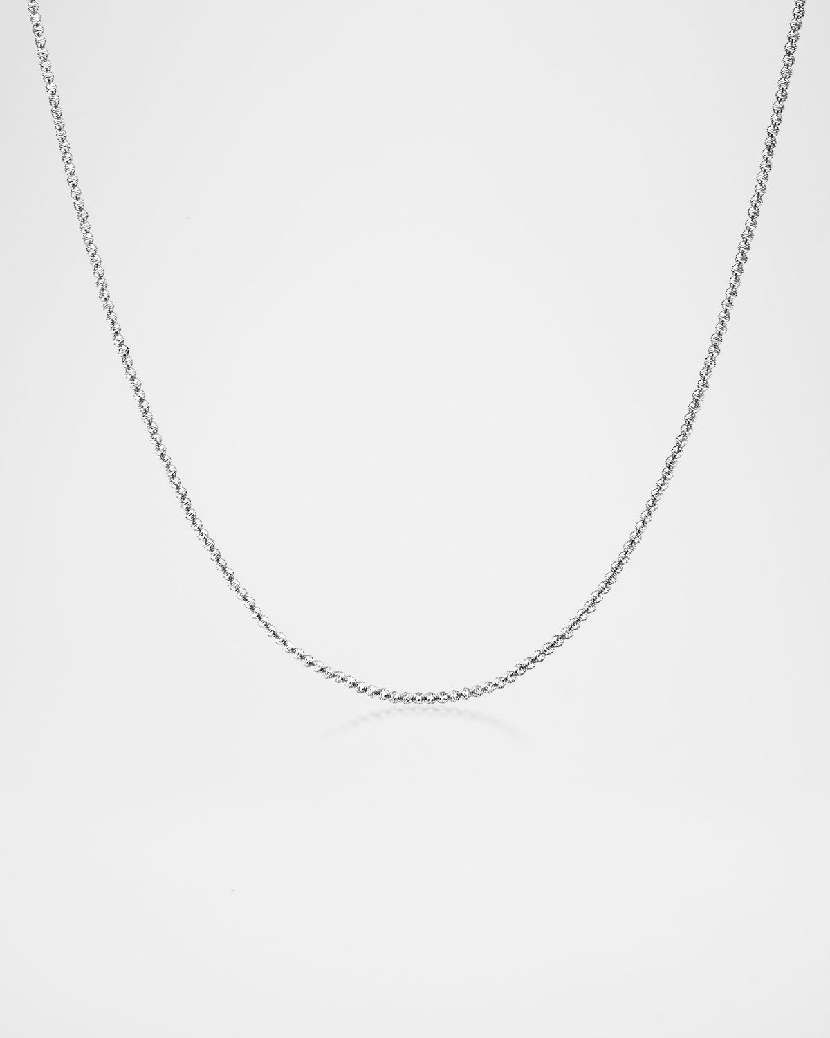 Suna Bros Platinum Born Aura Petite Necklace, 19-21"L