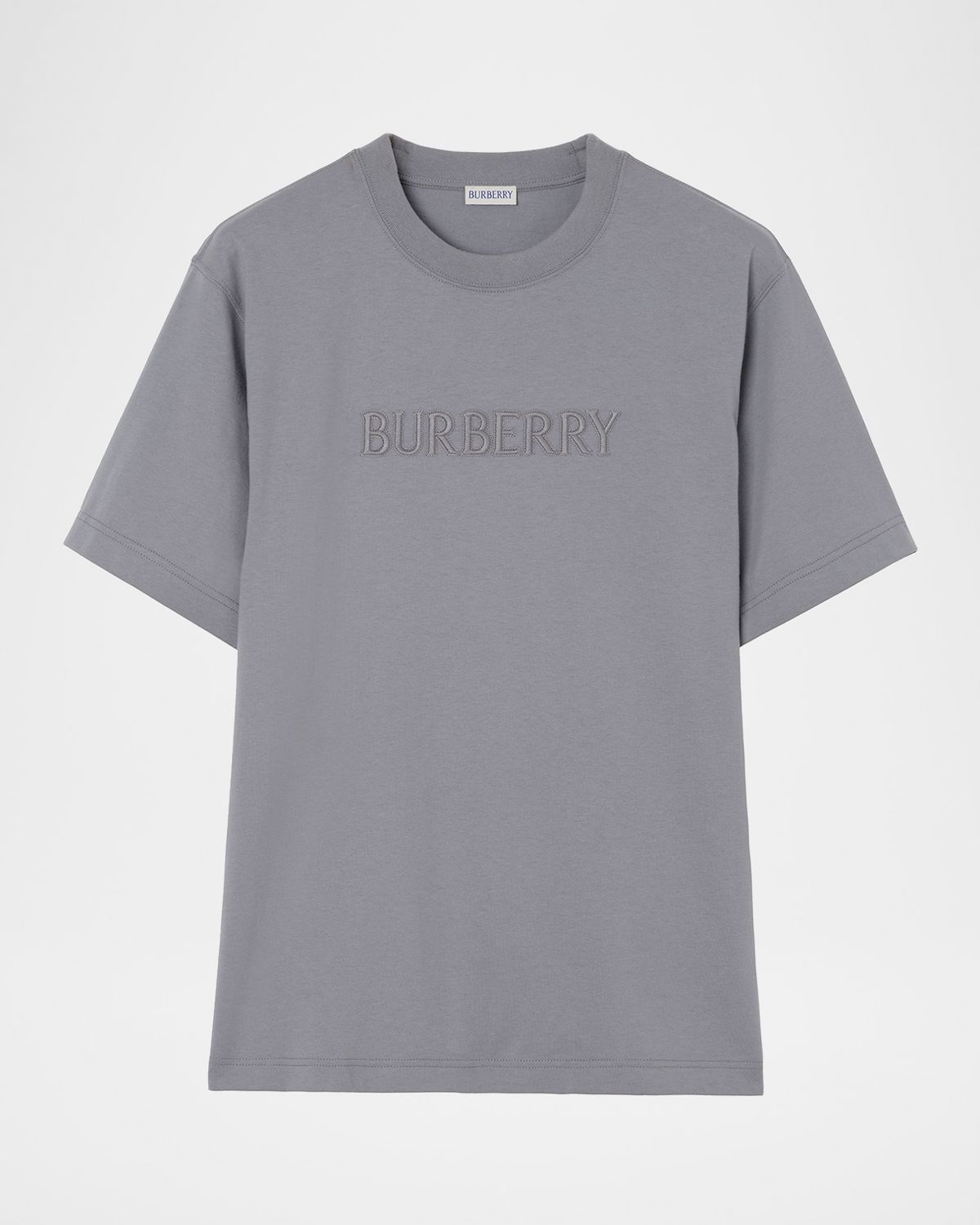 Burberry Men 's Ryan Tonal Embroidered Logo Crewneck T-Shirt
