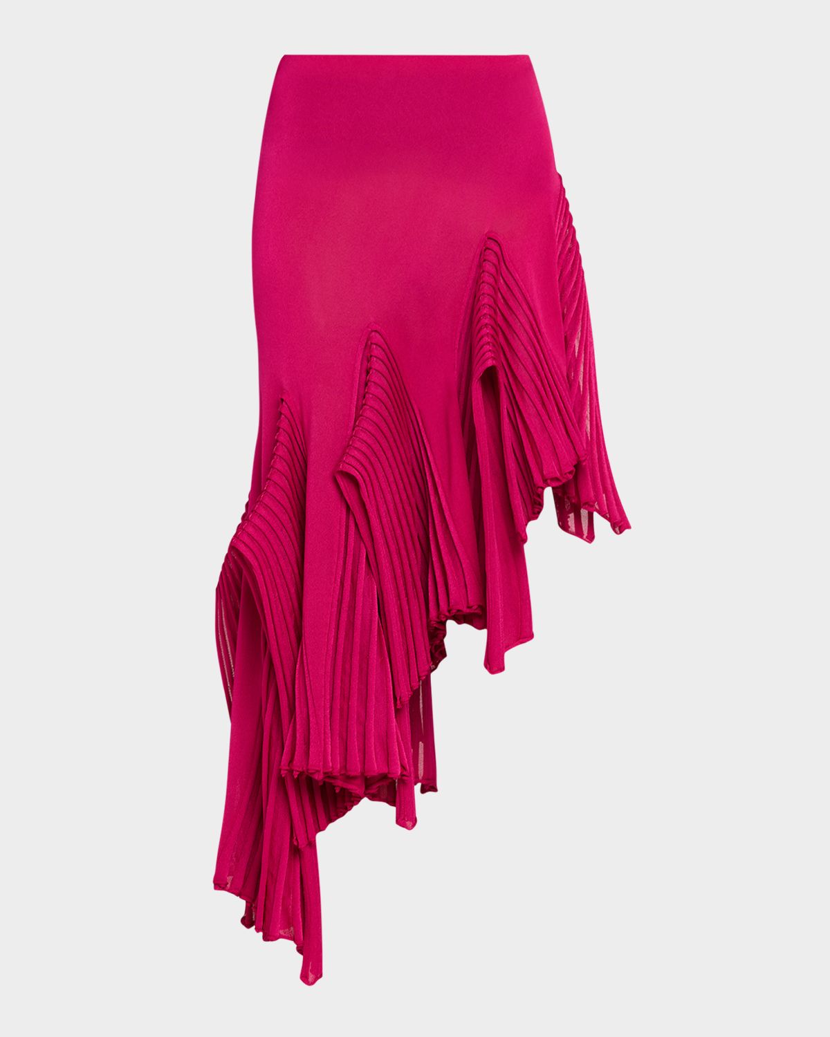 ALAÏA Asymmetric Godet Ruffle Midi Skirt | Thumbnail 6 ALAÏA Asymmetric Godet Ruffle Midi Skirt | Thumbnail 6