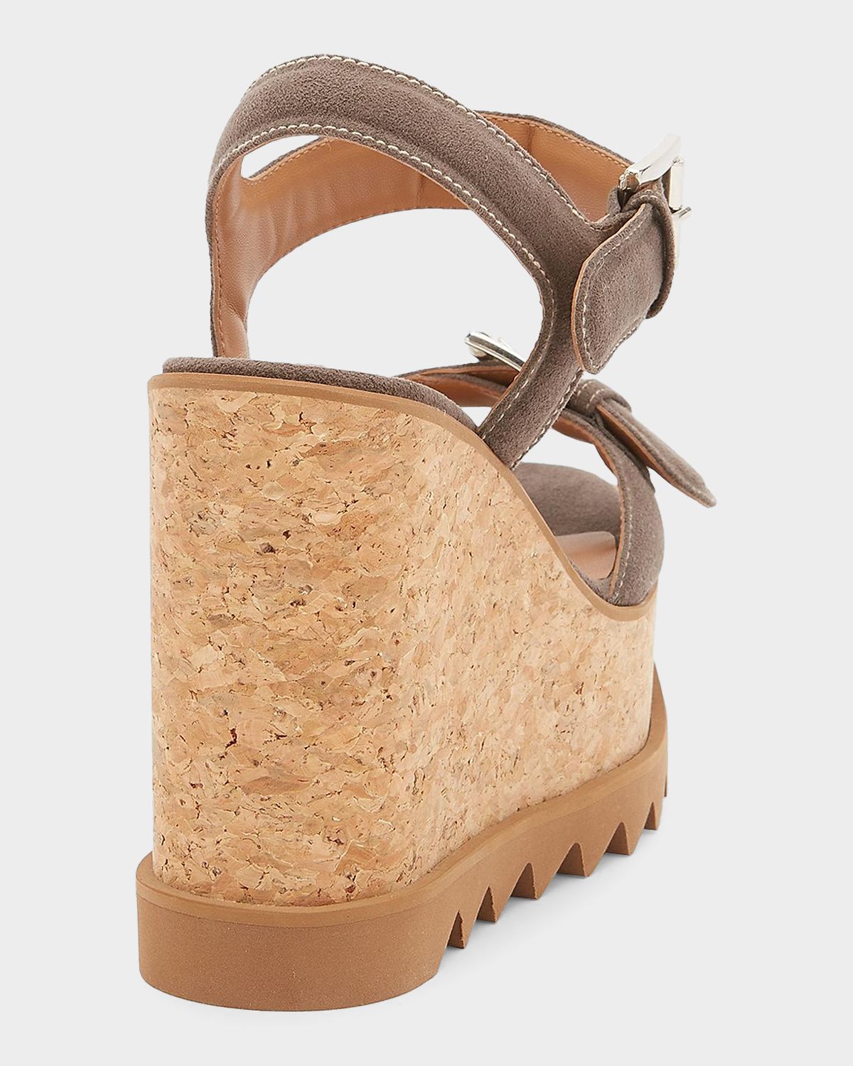 Stella McCartney 120mm Sneak-Elyse Vegan Suede Platform Sandals | Thumbnail 6 Stella McCartney 120mm Sneak-Elyse Vegan Suede Platform Sandals | Thumbnail 6