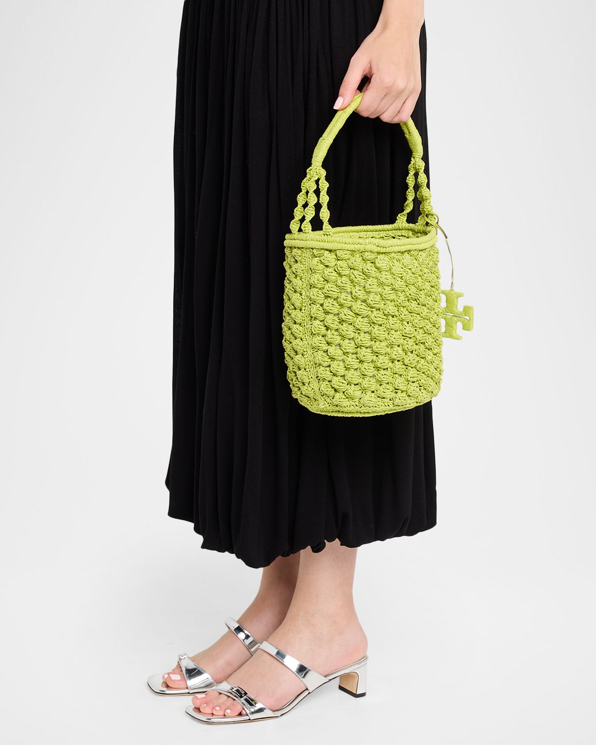 Tory Burch Ella Hand-Crocheted Popcorn Bucket Bag | Thumbnail 9 Tory Burch Ella Hand-Crocheted Popcorn Bucket Bag | Thumbnail 9