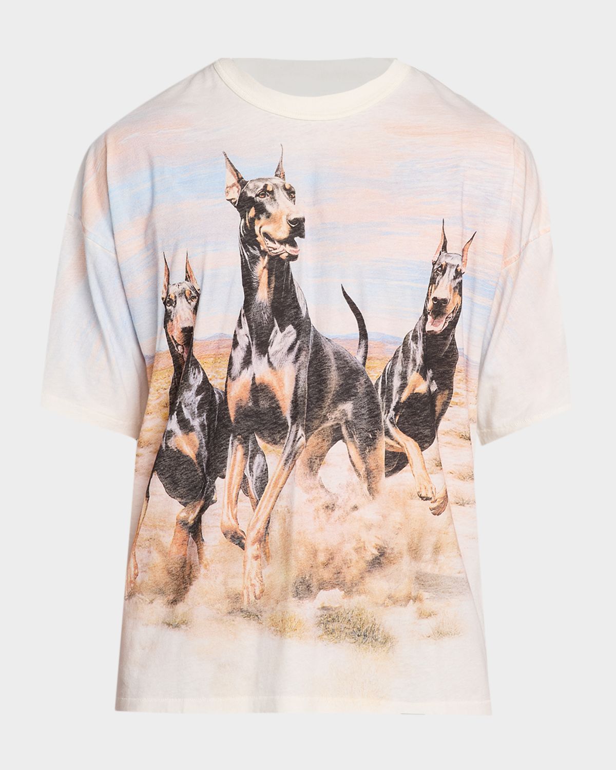 REPRESENT Men 's Western Doberman T-Shirt