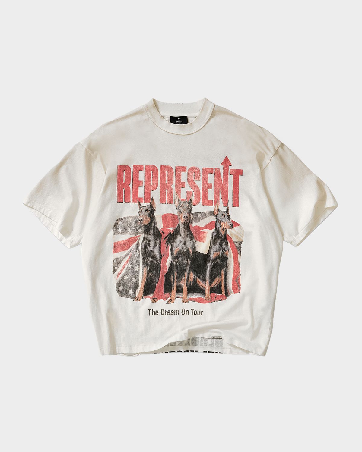 REPRESENT Men 's Dream On Tour Cotton and Hemp T-Shirt