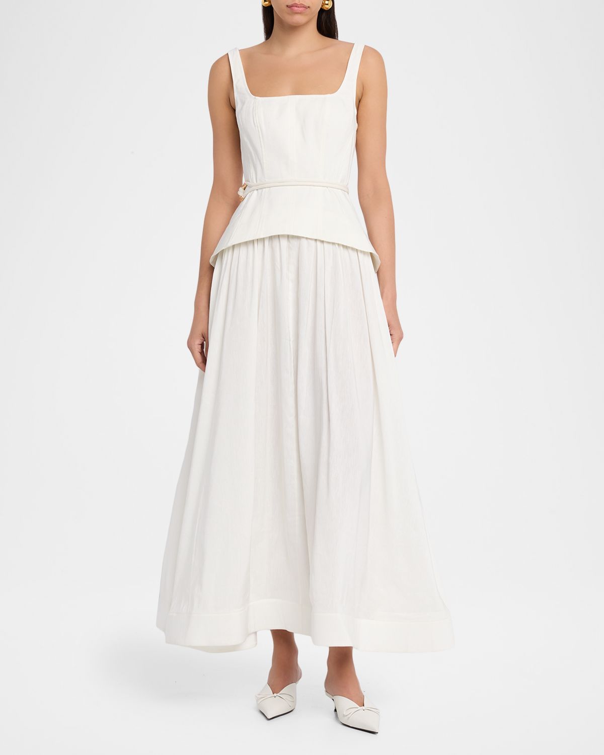 Acler Actonhill Linen Maxi Dress