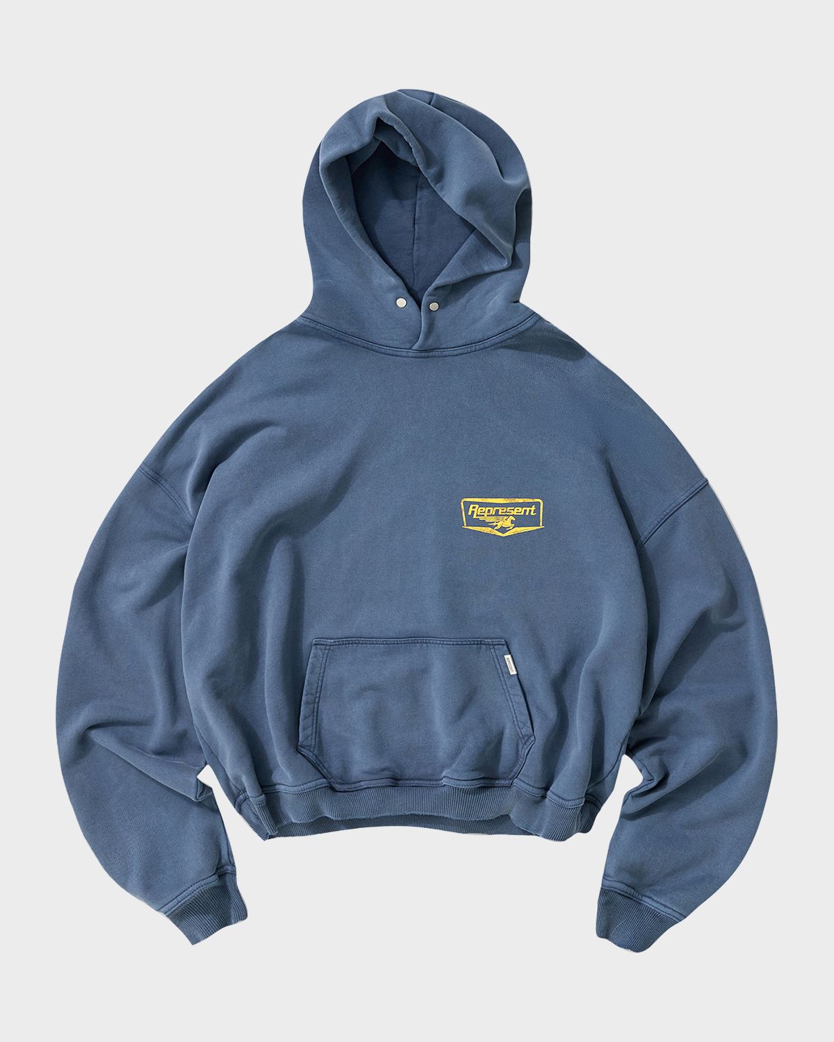 REPRESENT Men 's Nothing Faster Oversized Cotton Hoodie