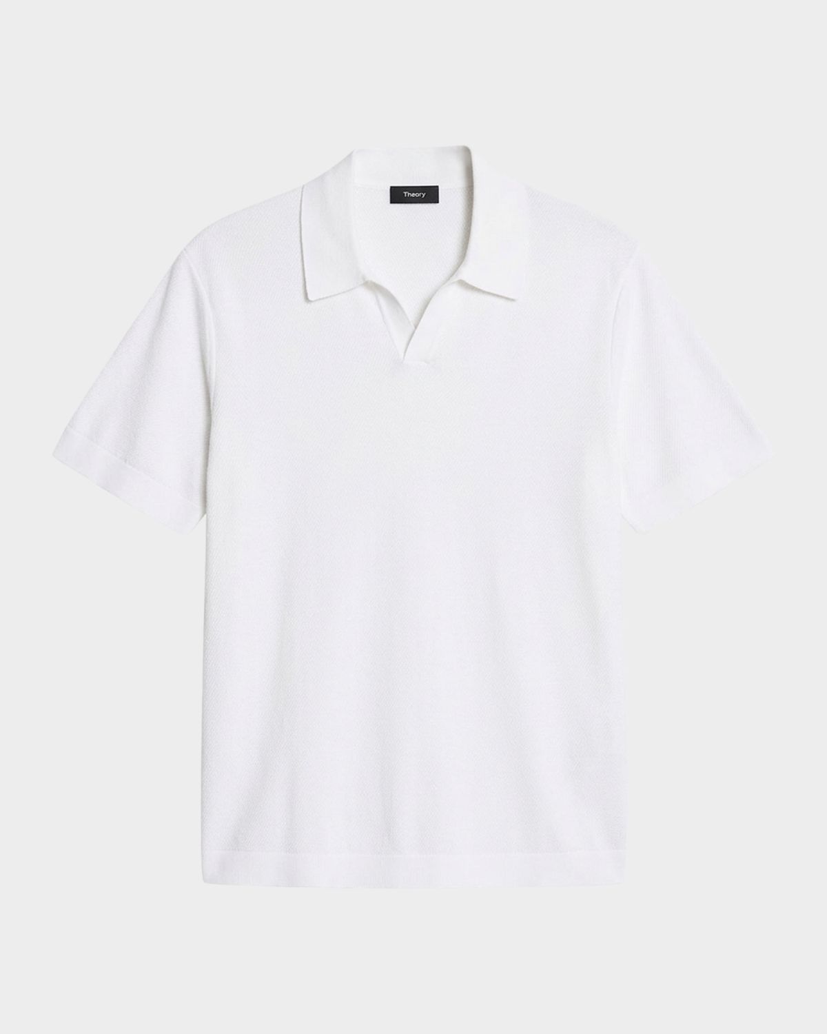Theory Men 's Brenan Johnny Collar Polo Shirt