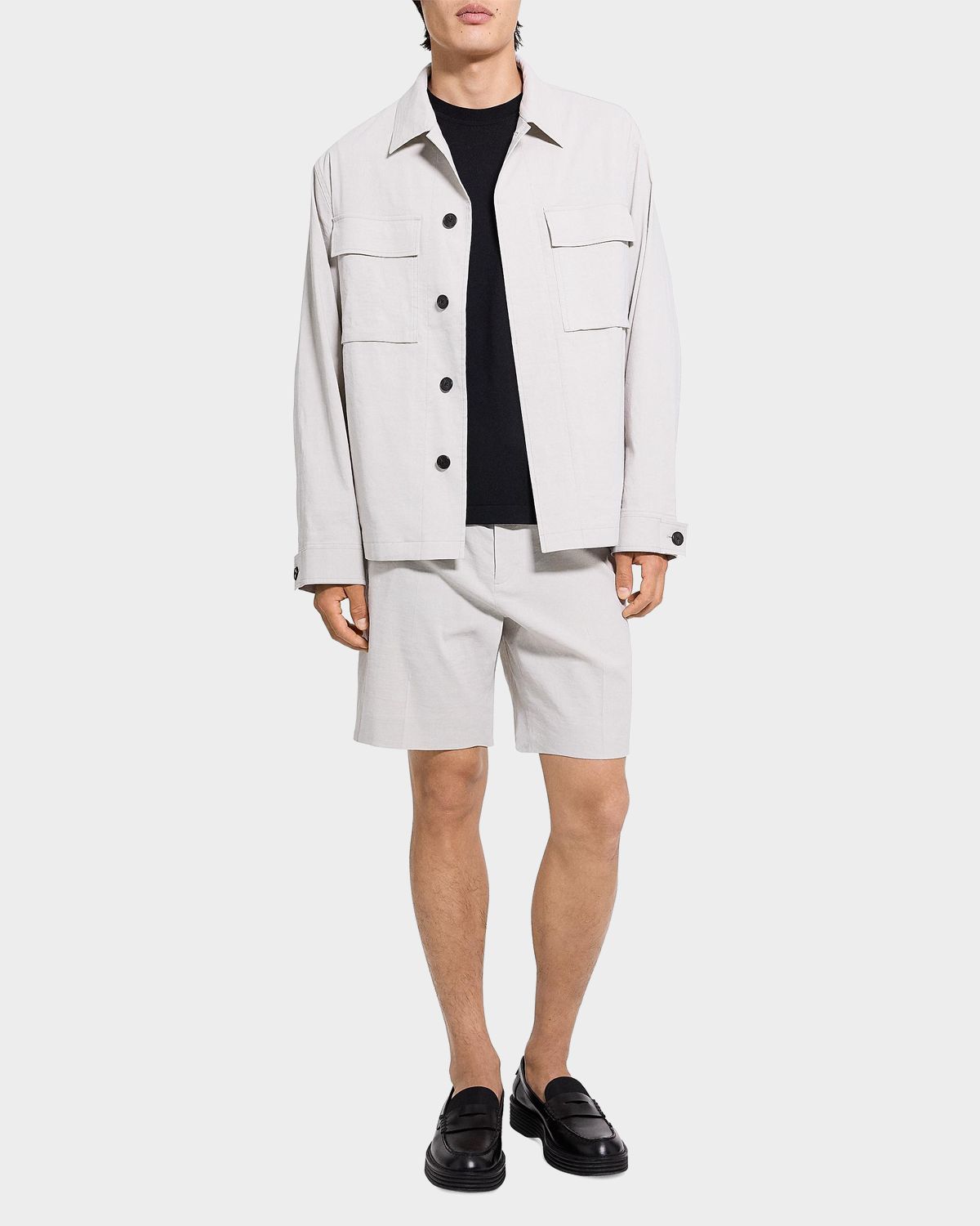 Theory Men 's Organic Linen Field Jacket
