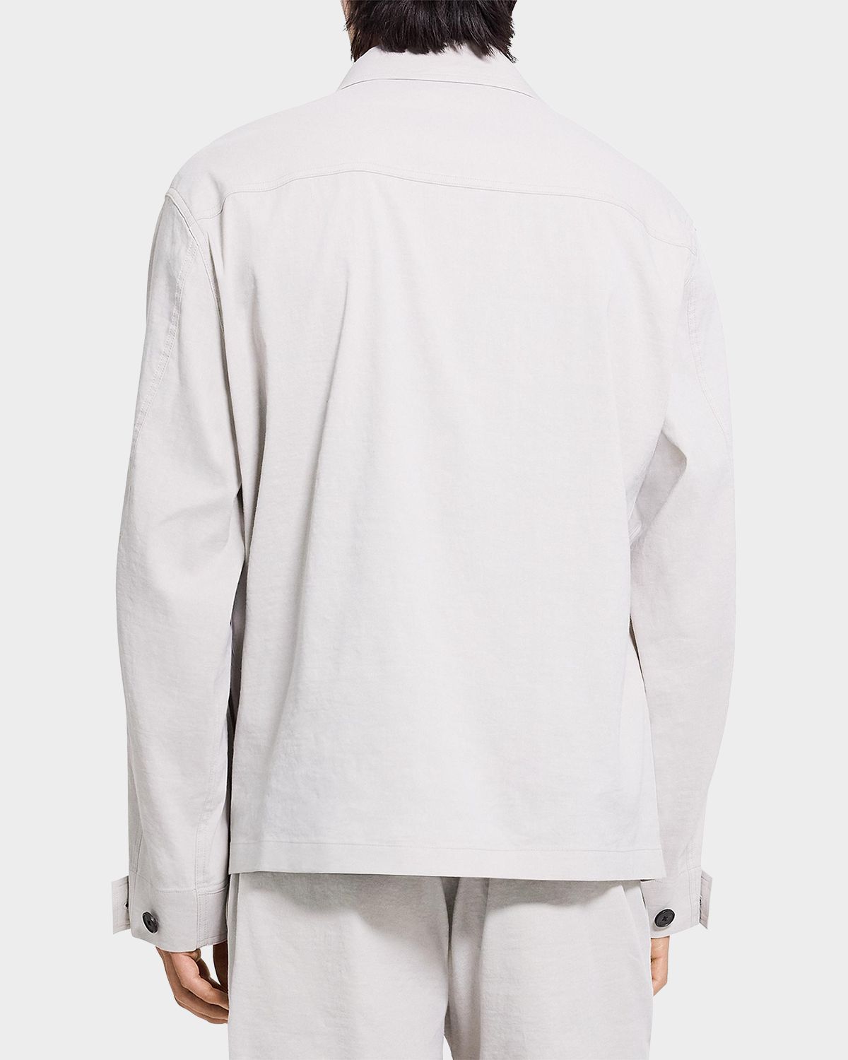 Theory Men 's Organic Linen Field Jacket | Thumbnail 3 Theory Men 's Organic Linen Field Jacket | Thumbnail 3