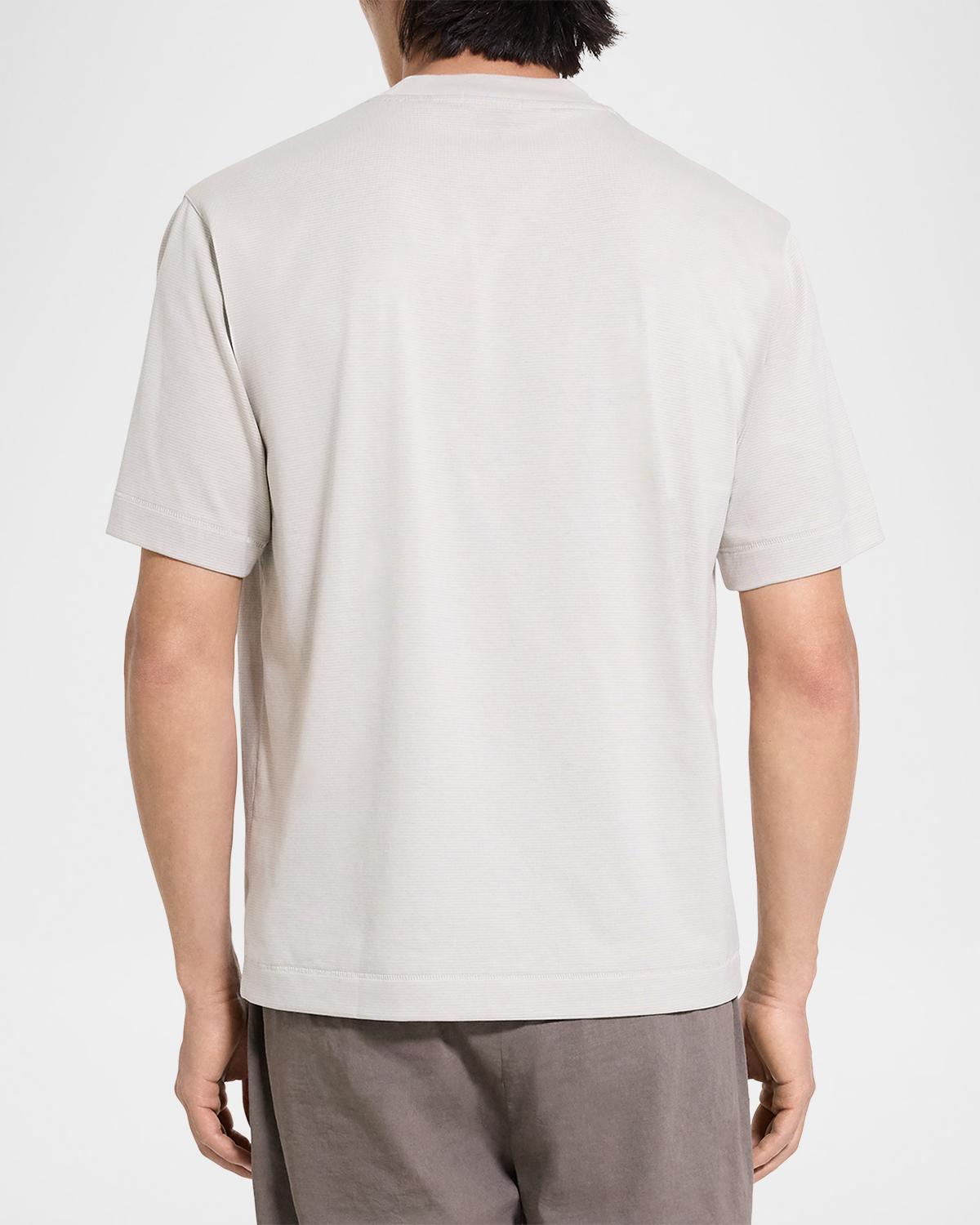 Theory Men's Cotton Relaxed-Fit Crewneck T-Shirt | Thumbnail 2 Theory Men's Cotton Relaxed-Fit Crewneck T-Shirt | Thumbnail 2