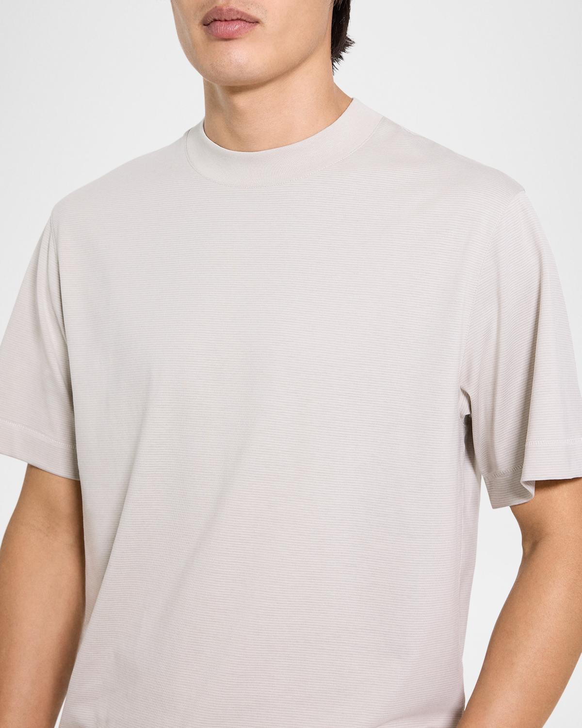 Theory Men's Cotton Relaxed-Fit Crewneck T-Shirt | Thumbnail 4 Theory Men's Cotton Relaxed-Fit Crewneck T-Shirt | Thumbnail 4