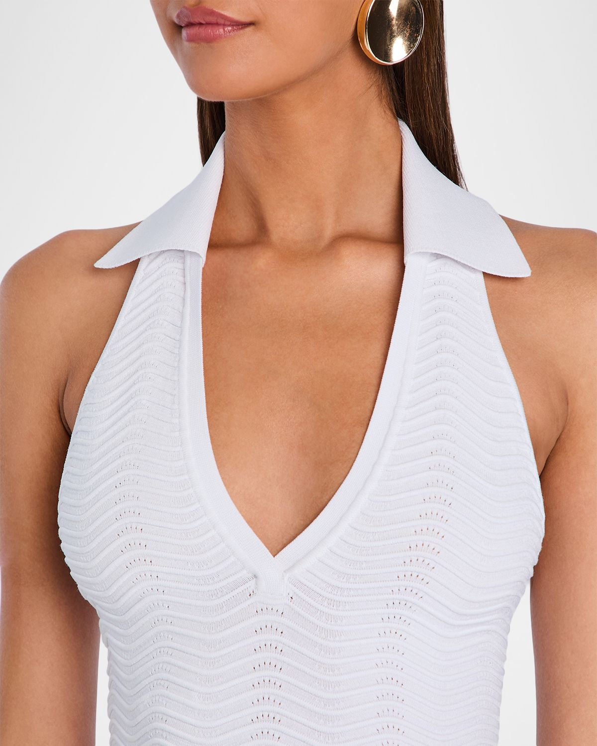 Retrofete Dorianne Wavy Knit Mini Dress | Thumbnail 5 Retrofete Dorianne Wavy Knit Mini Dress | Thumbnail 5