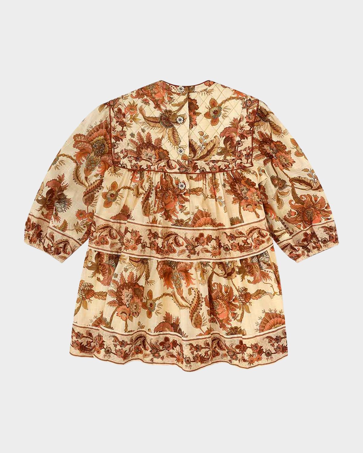 Zimmermann Girl's Aster Quilted Dress, Size 1-12