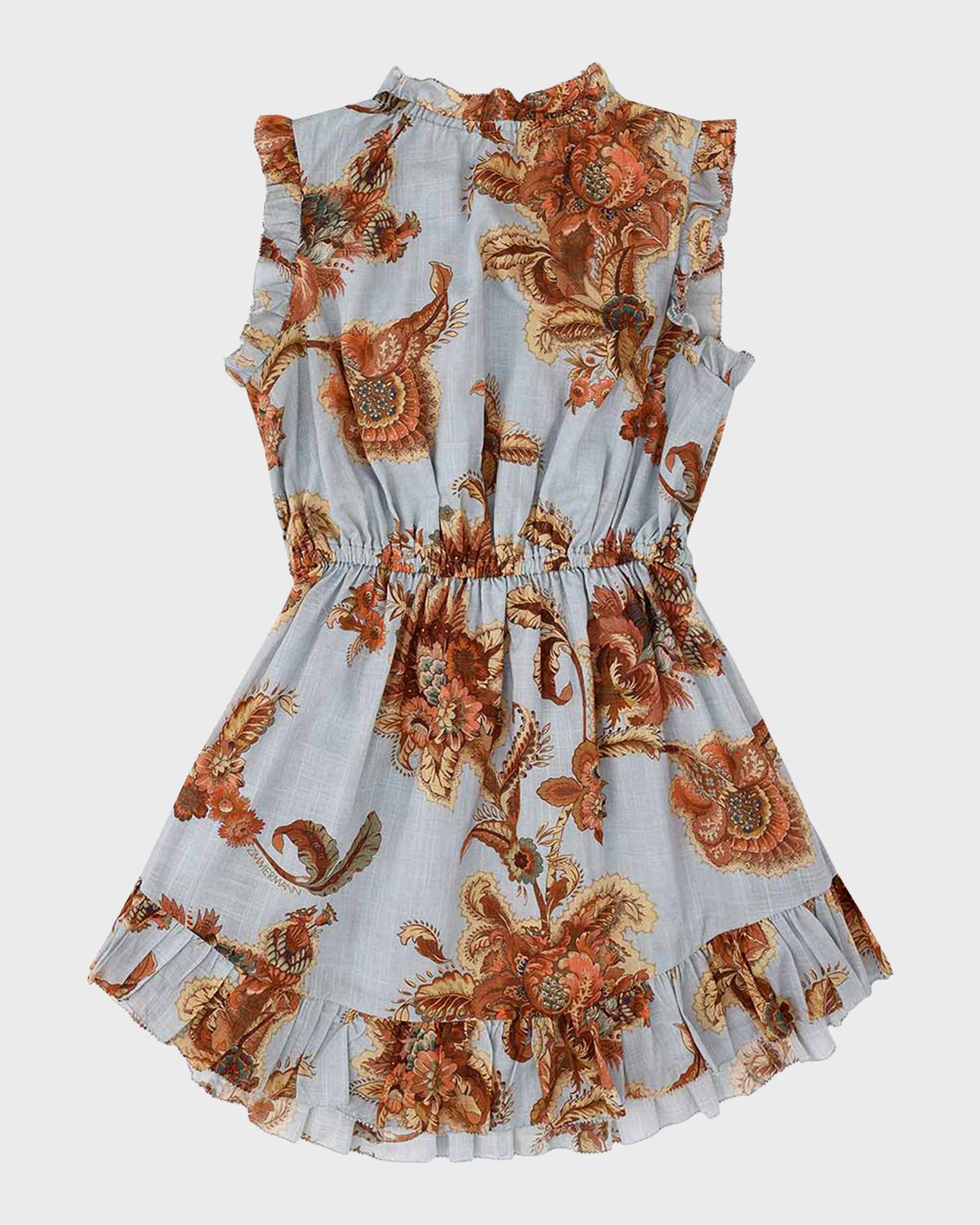 Zimmermann Girl's Aster Printed Flip Dress, Size 1-12