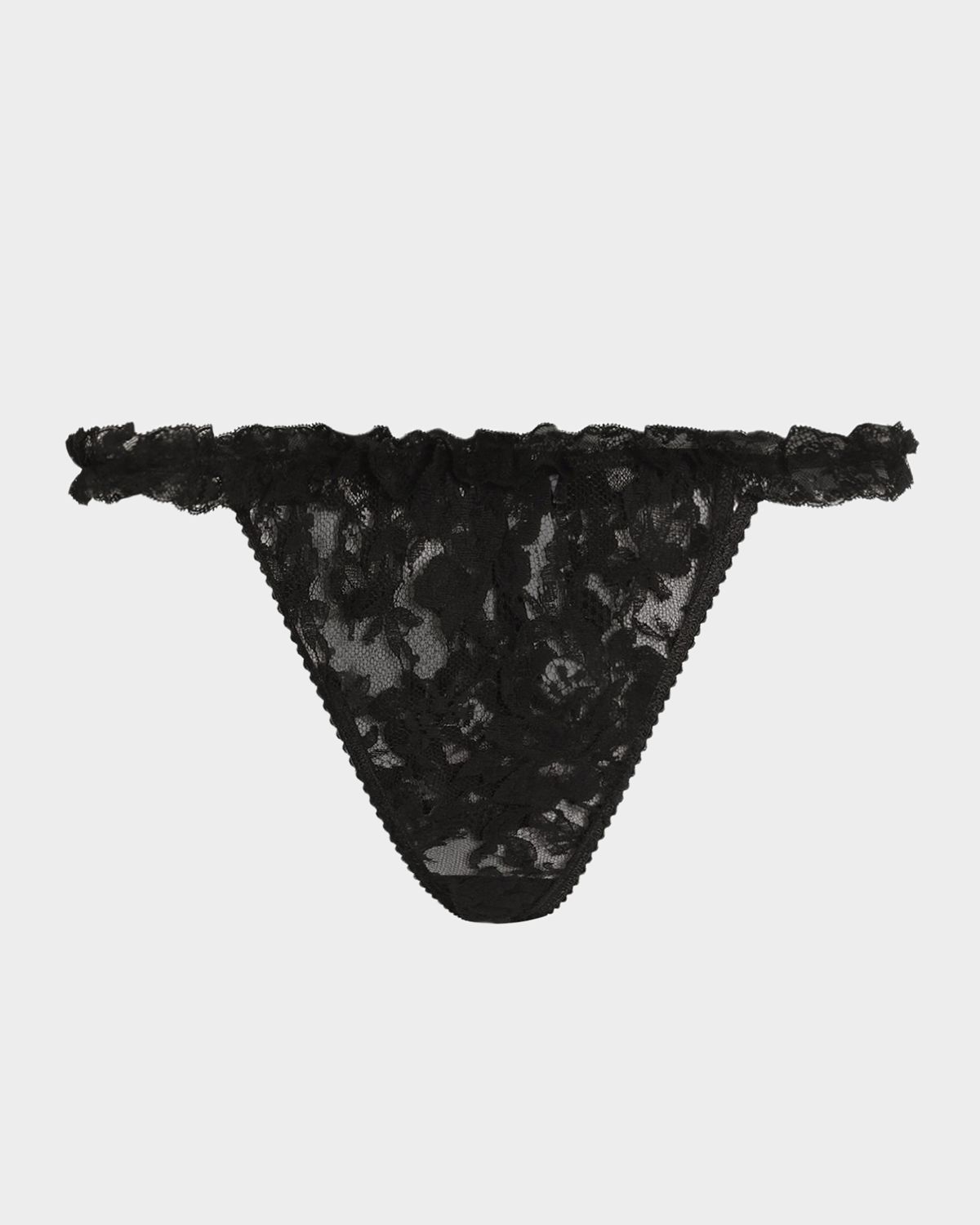 Dolce & Gabbana Ruffle-Trim Lace Briefs